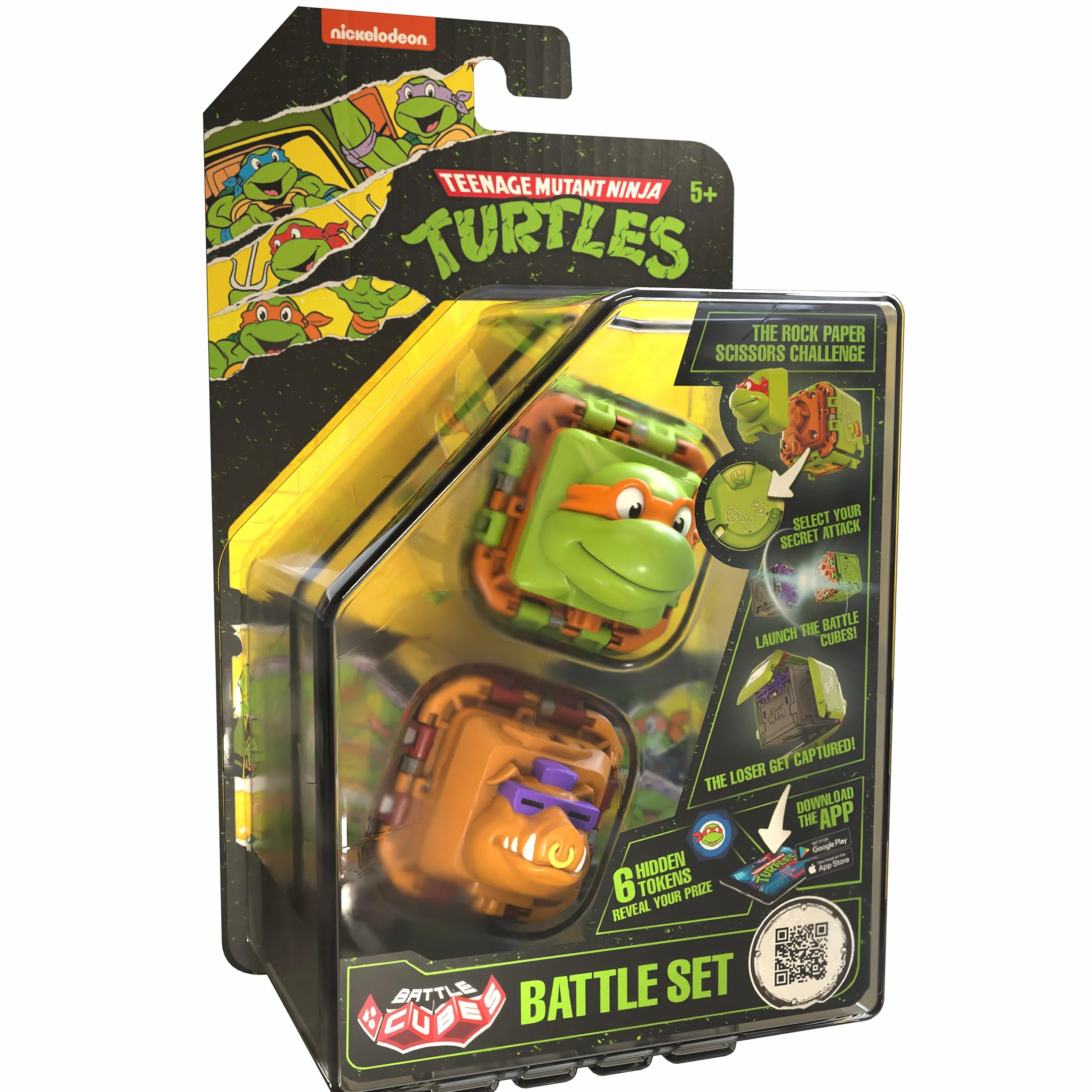 Ninja Turtles Michelangelo Vs Bebop zestaw 2 sztuk