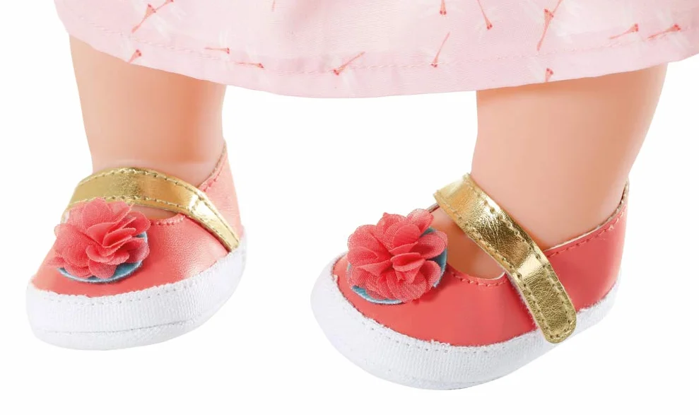 Baby Annabell Shoes 43 cm - For Toddlers 3 Years & Up - Easy for Small Hands - Includes 1 Pair of Shoes & 2 Designs