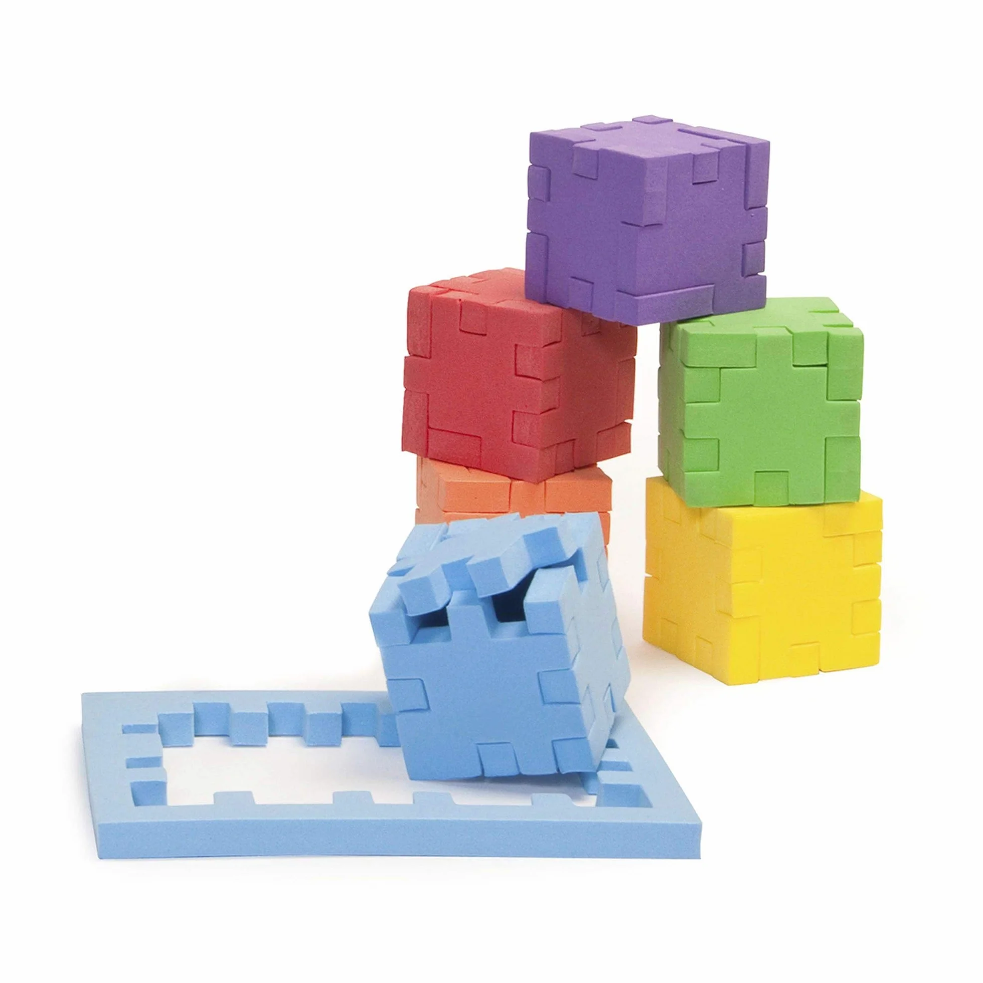 HAPPY HCJ300 Junior Cardboard Box 3D Puzzle Pack of 6