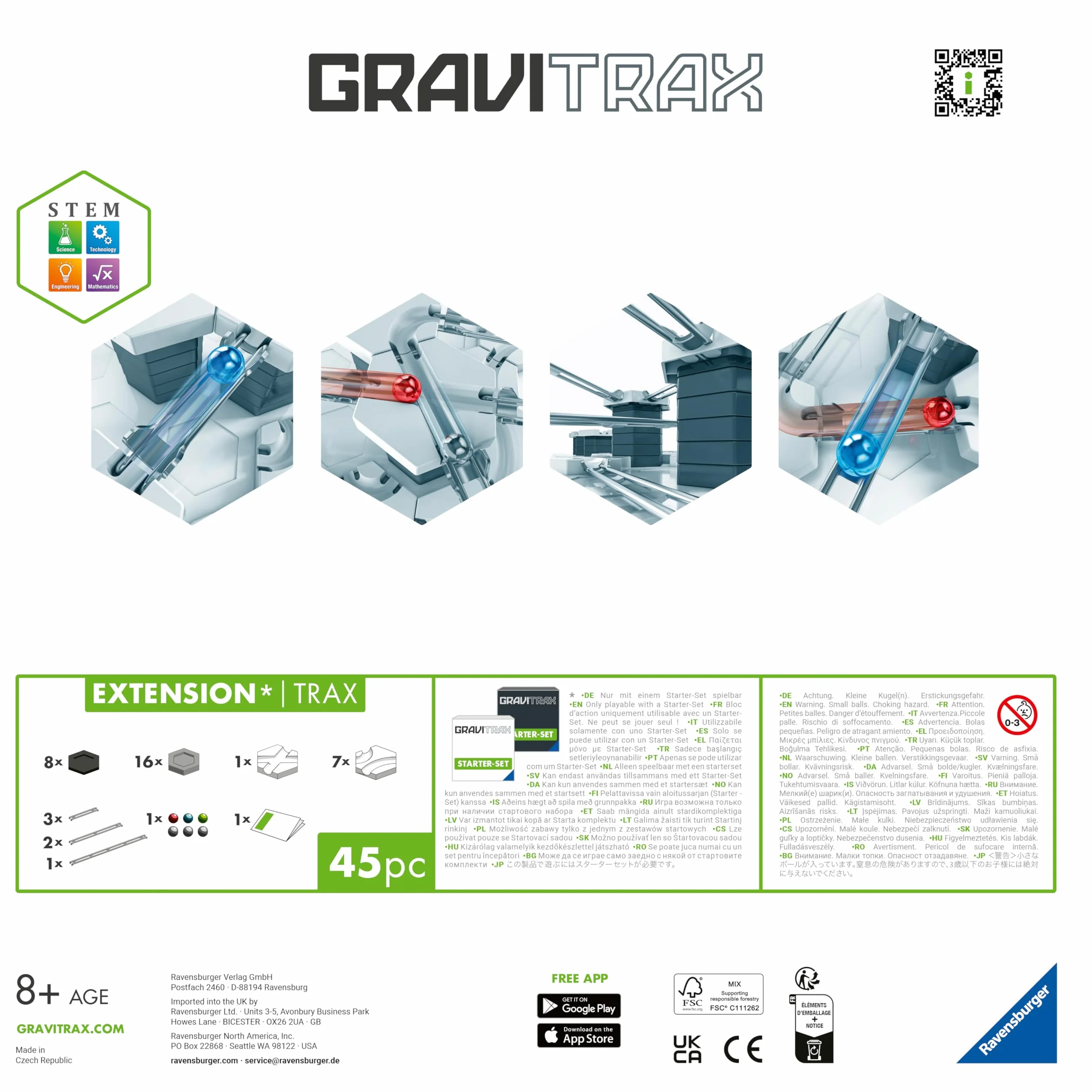 Ravensburger Gravitrax Zestaw Uzupełniający Tory