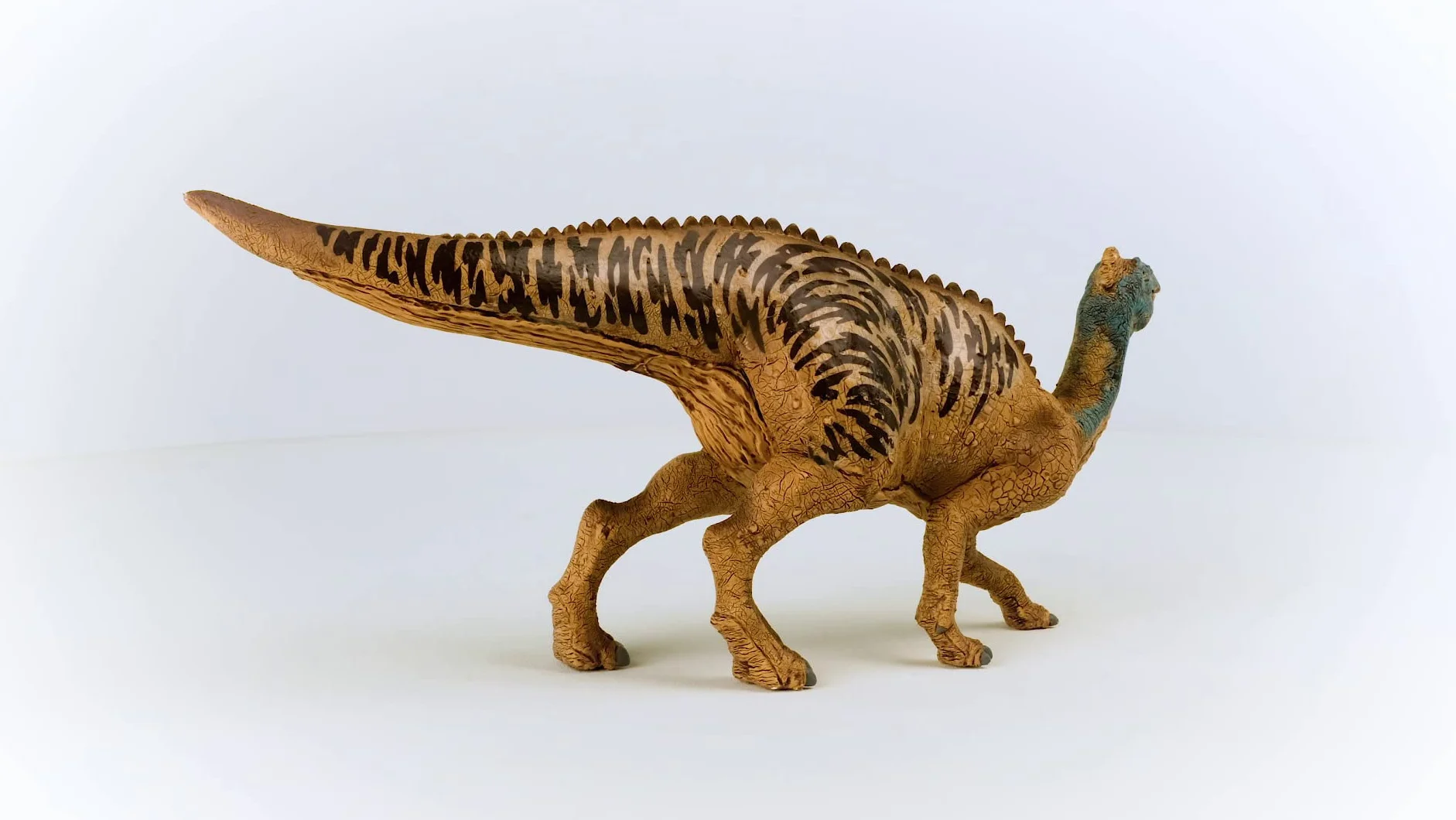 schleich DINOSAURS | Edmontozaur 15037 | Szczegółowa figurka dinozaura | Dinozaur do kolekcjonowania | Prezent dla dzieci | Od 3 lat | 30 × 7 × 12 cm