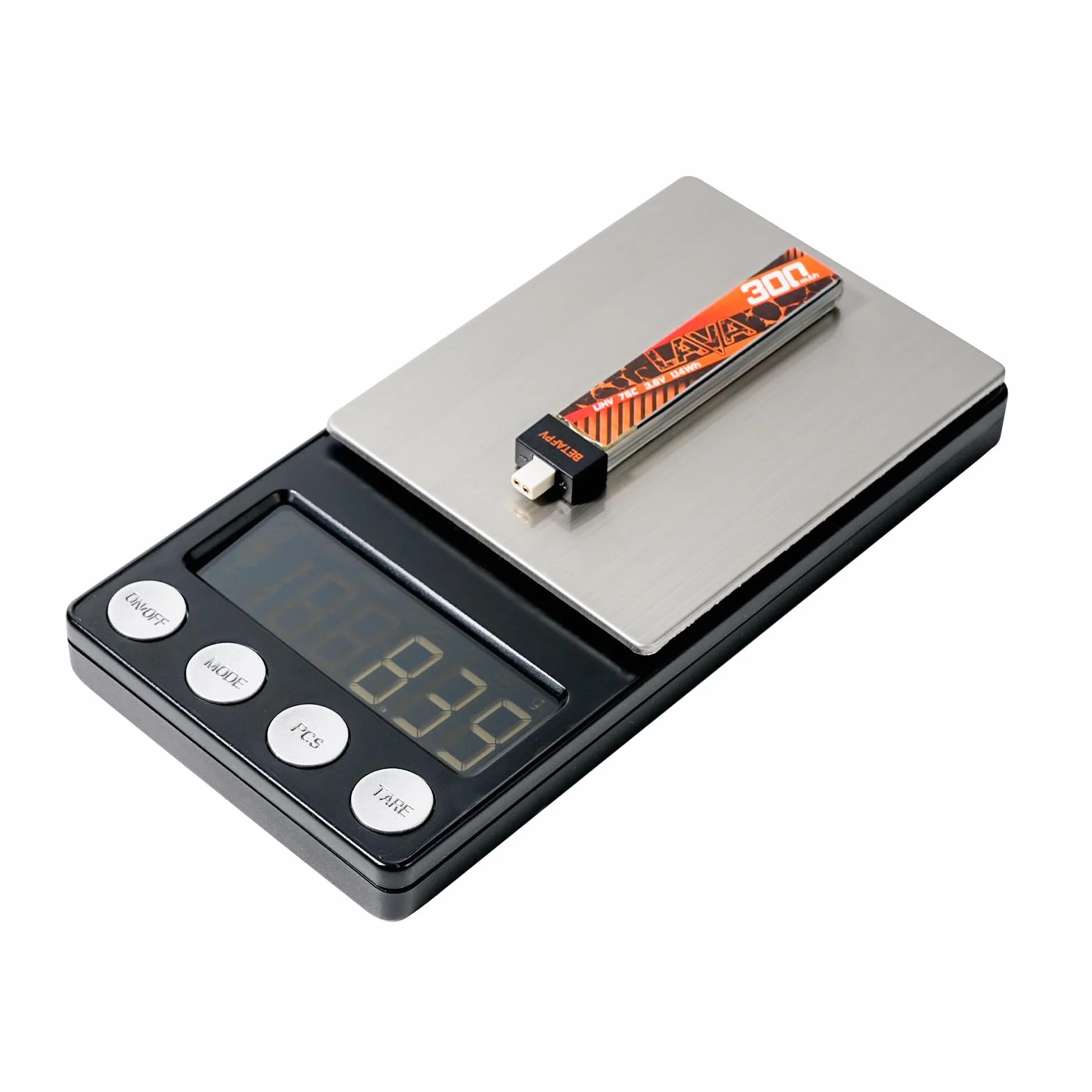 BETAFPV 5 sztuk Lava 1S 300 mAh akumulator Lipo 3,8 V 75C akumulator LiHV ze złączem BT2.0, kompatybilny z dronami 1S FPV Tiny Whoop Quadcopter, takimi jak Cetus, Meteor65, Meteor65 Pro 1S, 300MAH 1S
