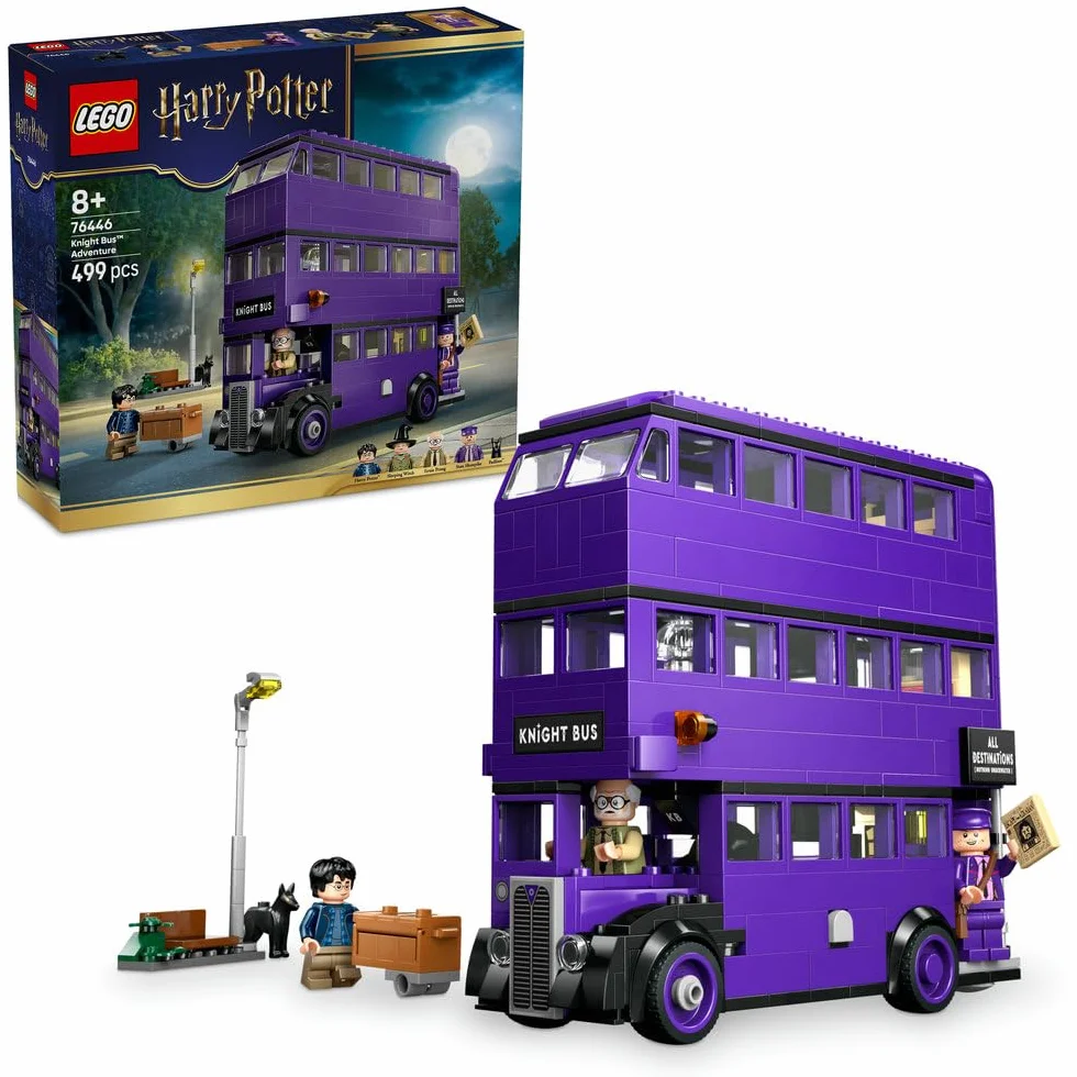 LEGO Harry Potter Przygoda na pokładzie Błędnego Rycerza 76446 model autobusu 5 postaci