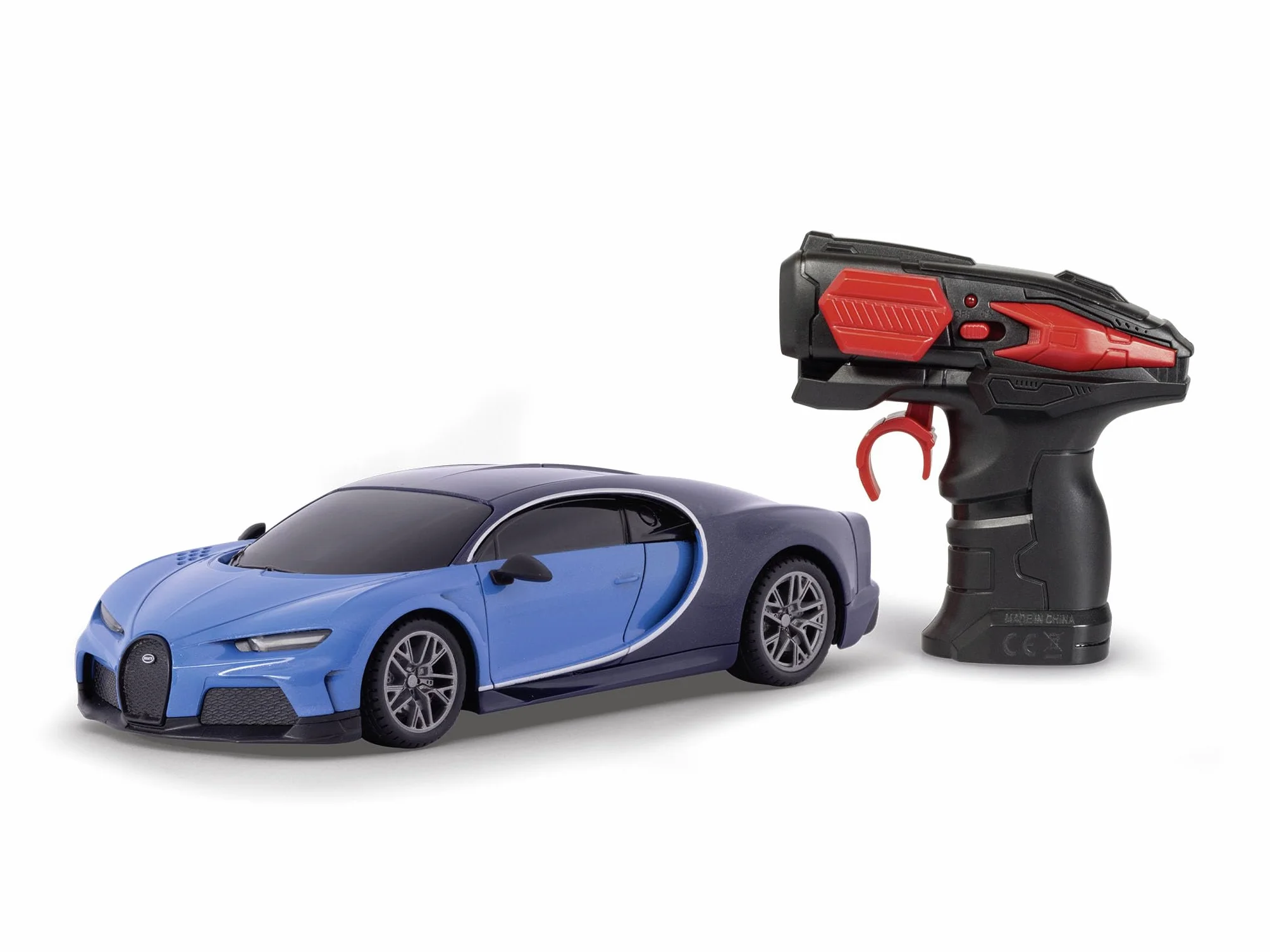 Revell Control I RC Scale Car Bugatti Chiron I skala 1:24 I pilot zdalnego sterowania 2,4 GHz, przednie oświetlenie LED, prędkość 10 km/h, długość 198 mm, od 8 lat