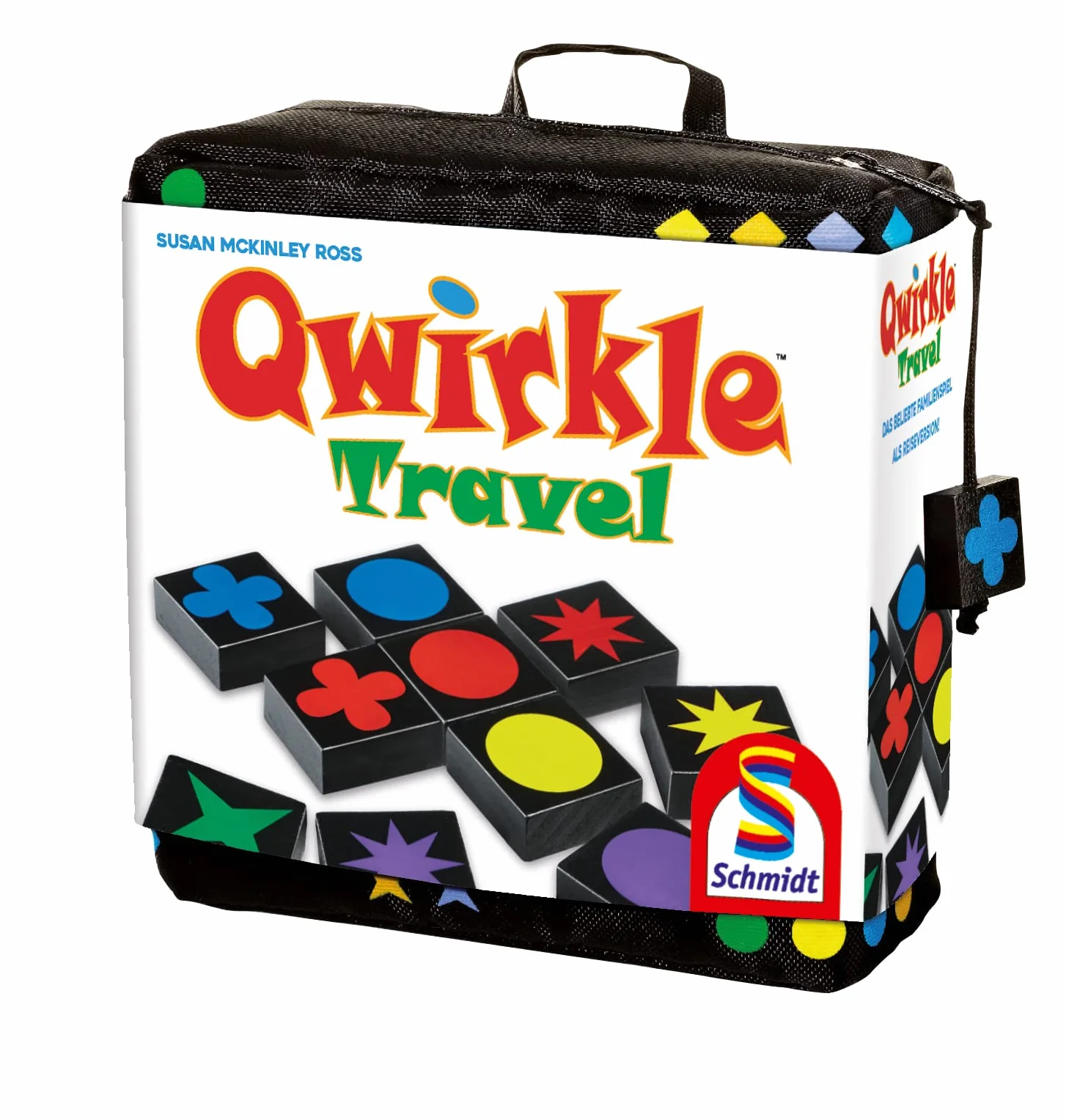 Schmidt Spiele Travel Qwirkle SSP49270 Gra Wielokolorowy Od 6 Lat