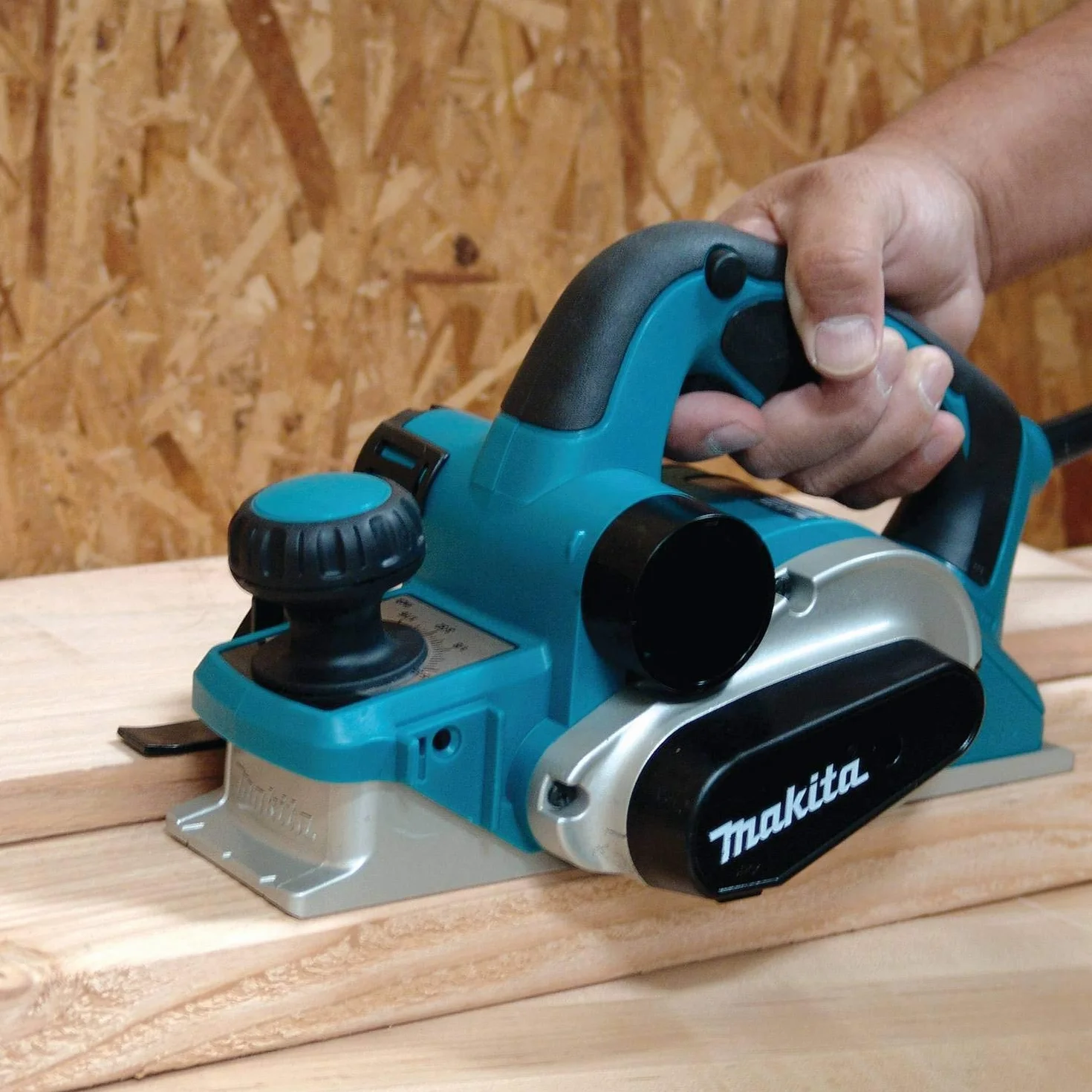Makita Kp0810 Strug Elektryczny 850 W 16000 Obr./Min, Czarny, Niebieski - Strug Elektryczny (290 mm, 168 mm, 176 mm, 3,2 Kg, Ac)