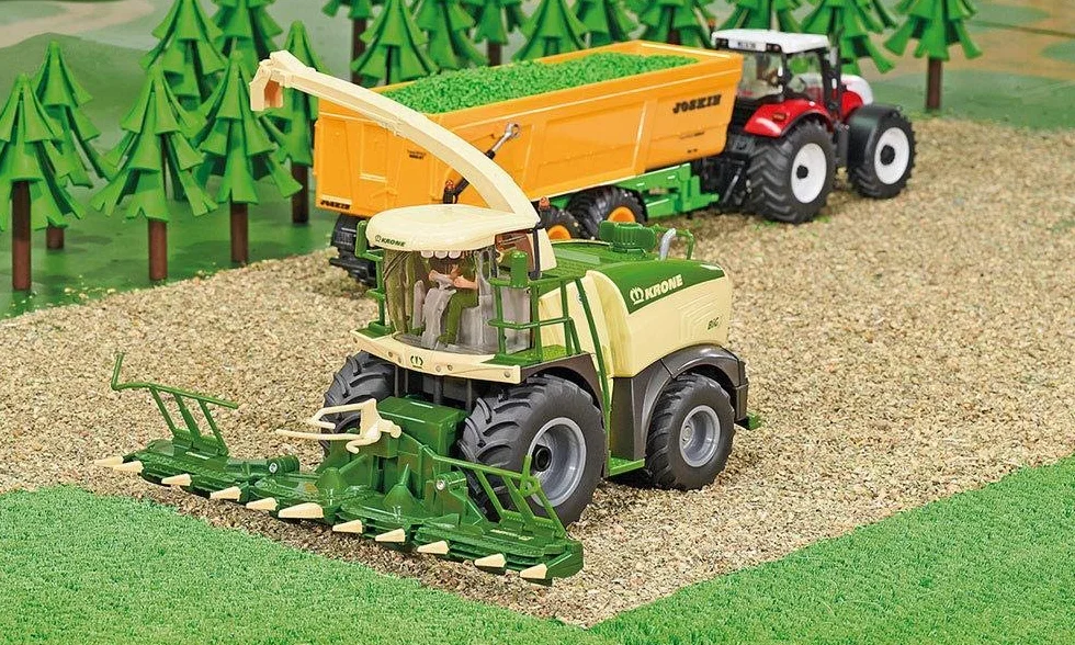 Siku 4066 Krone BiG X 580 Forage Harvester 1:32 Metal Plastic Green Yellow Movable