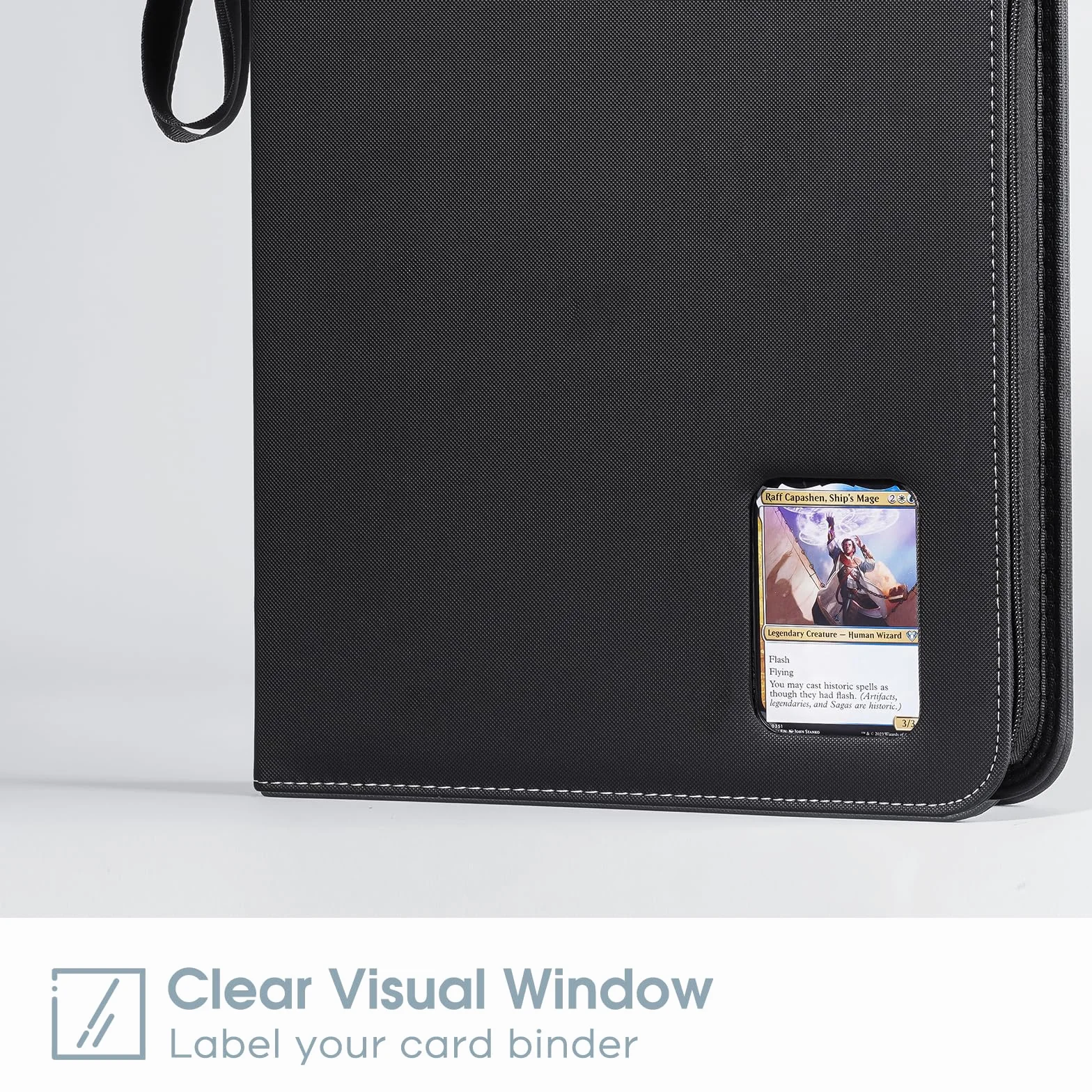 ProCase Album na karty, album na karty, 900 kieszeni, na Magic, TCG, Yu Gi Oh, MTG, czarny