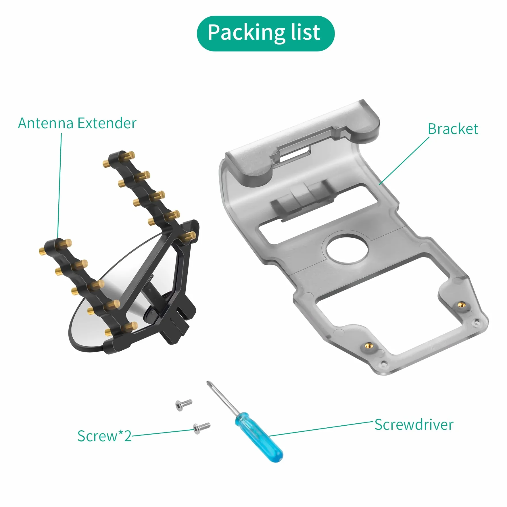 Dla DJI RC Przedłużacz anteny zdalnej Wzmacniacz sygnału Wzmacniacz anteny DJI MINI 3 Akcesoria