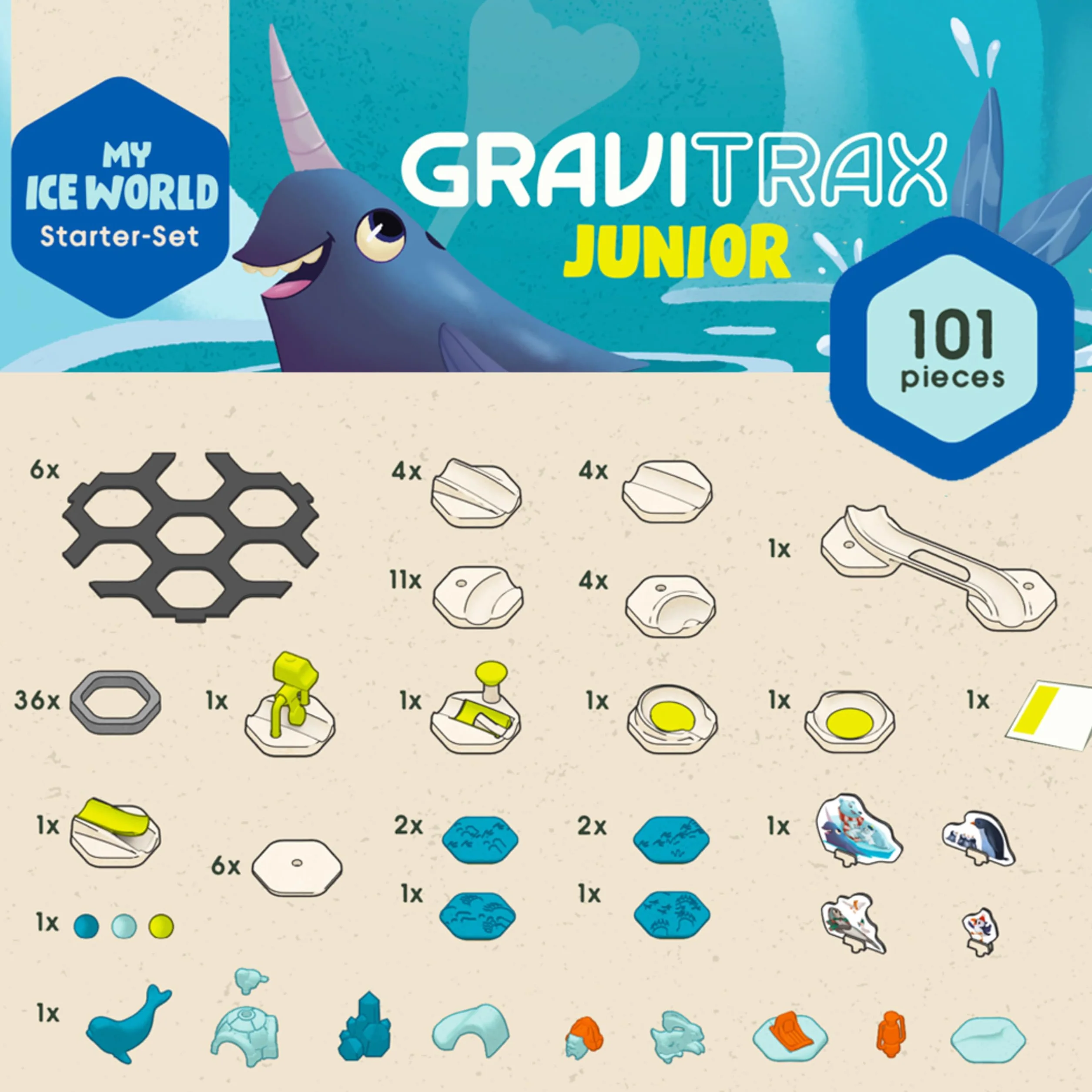 Ravensburger Gravitrax Junior Zestaw Startowy Lodowa Przygoda