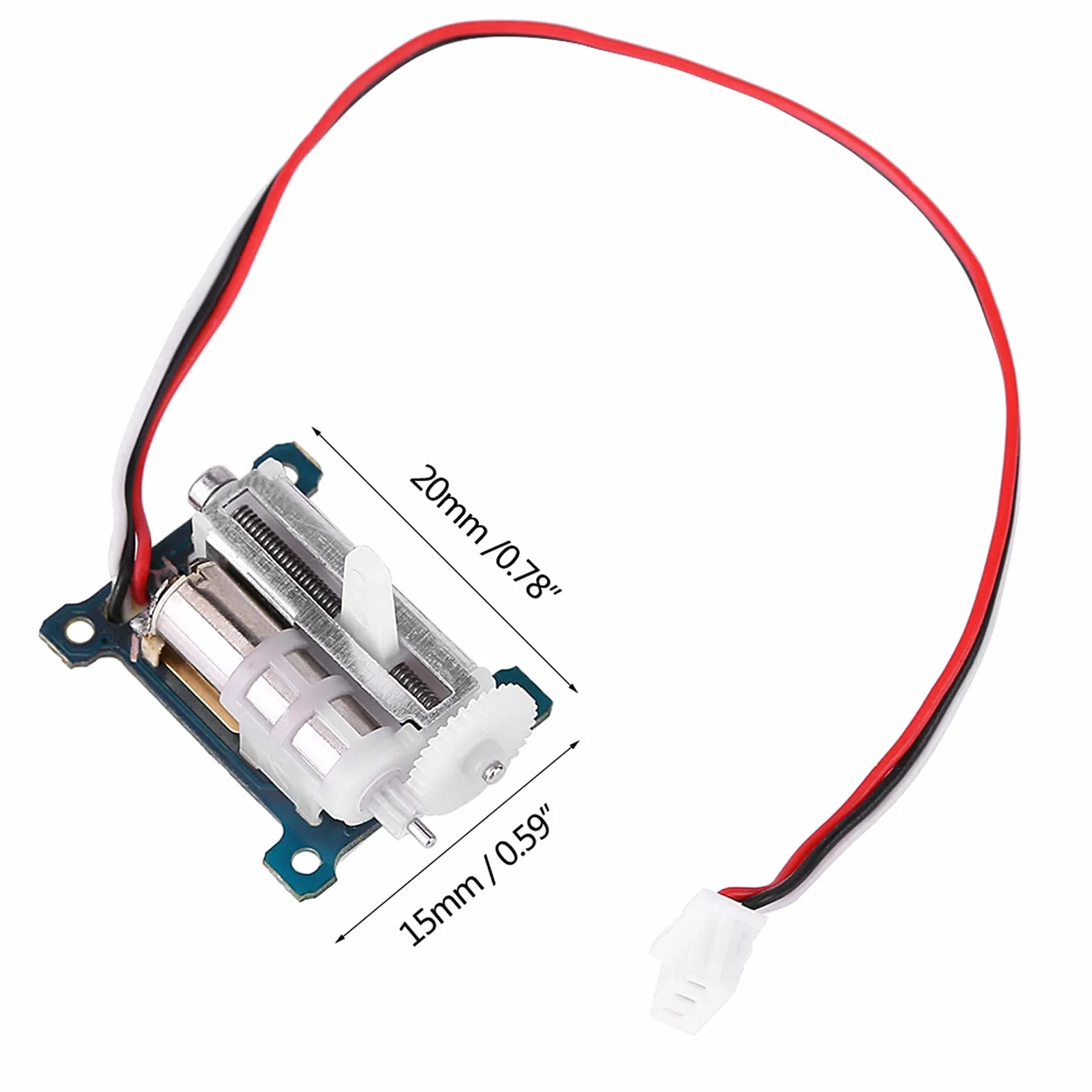 Micro Digital Analog Servo 1,5g Cyfrowy Siłownik Liniowy Lekki Serwomechanizm do Lotu Ultra Micro 3D