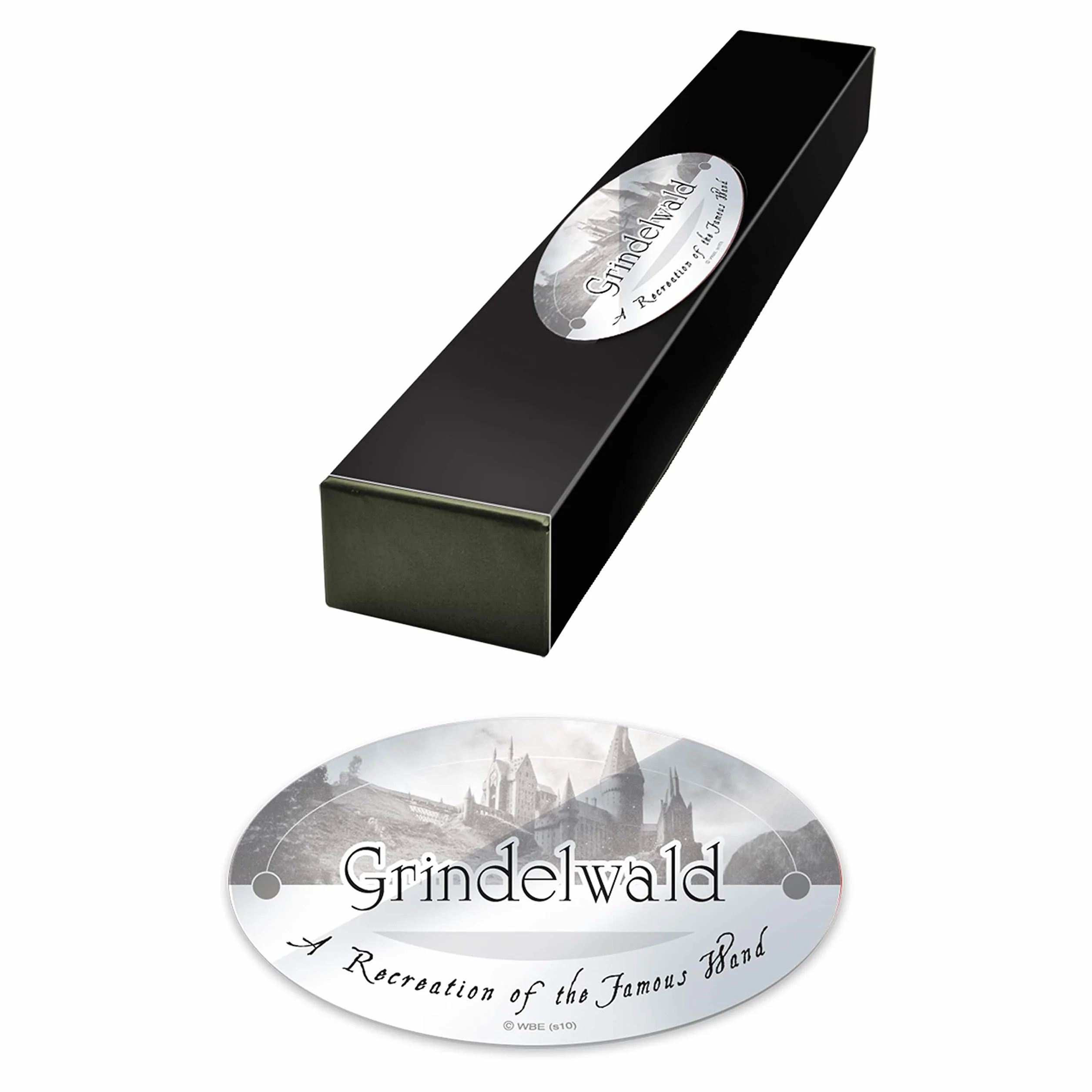 The Noble Collection – Gellert Grindelwald Postać Magiczna różdżka – Harry Potter różdżka ok. 15 cali (35 cm) – zestaw filmowy Harry Potter rekwizyty filmowe różdżki