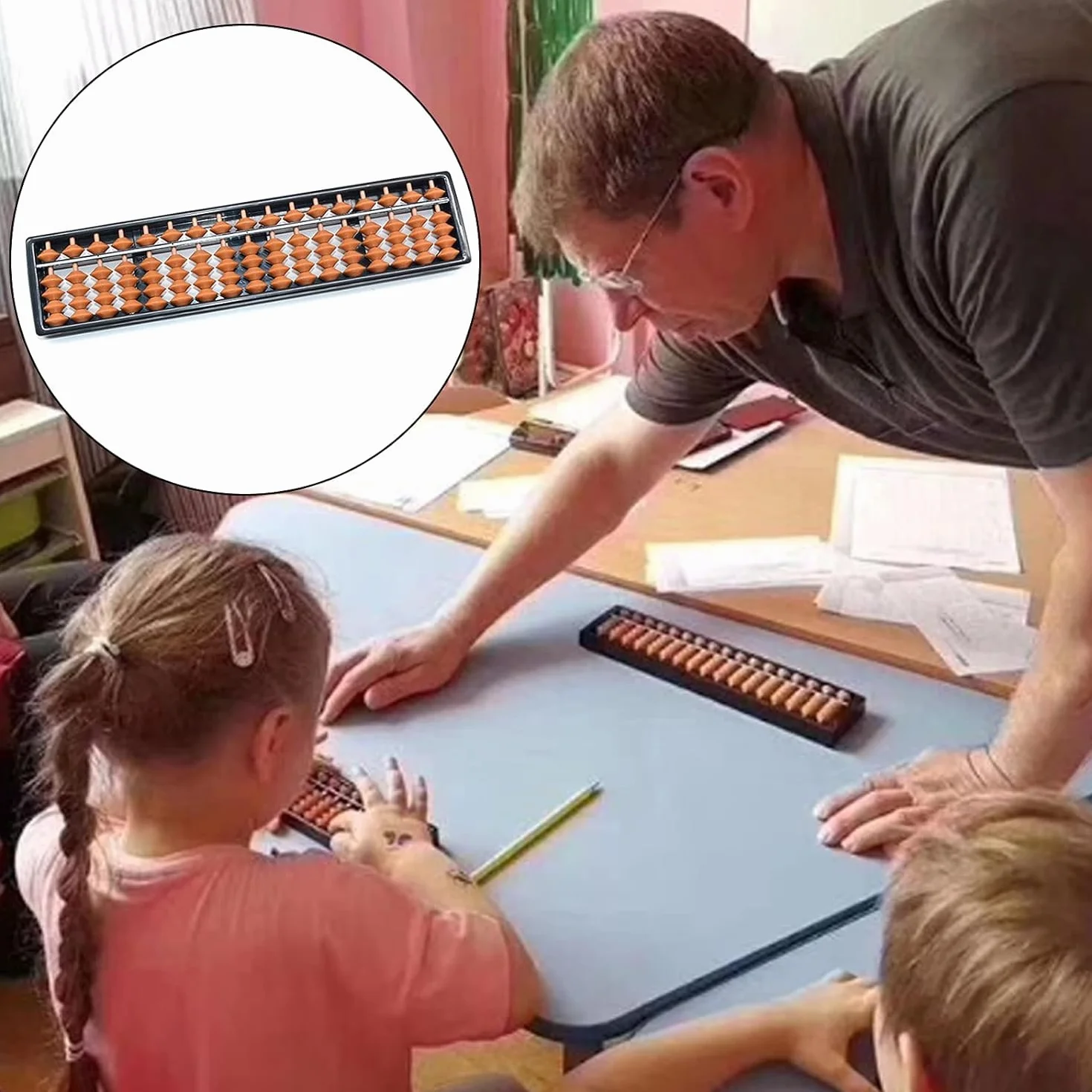 Narzędzie Abacus 15-cyfrowe liczydło Abacus Chiński klasyczny kalkulator edukacji matematycznej