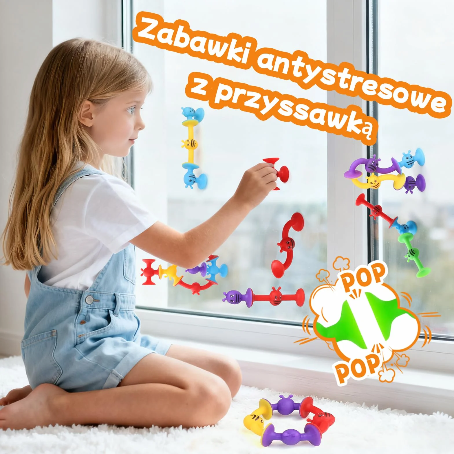 42 zabawki z przyssawką, silikonowa przyssawka, zabawka do wanny dla dzieci od 3 lat, sensoryczna zabawka ssąca, zabawka antystresowa, zabawka podróżna dla dzieci i dorosłych