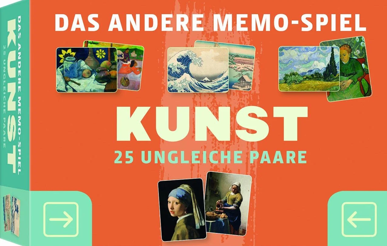 Kunst - Das andere Memo-Spiel: 25 ungleiche Paare