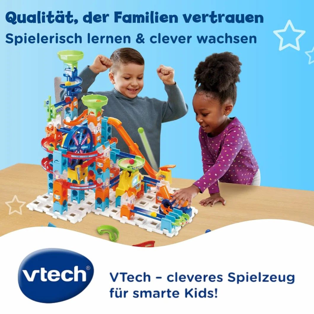 Vtech Marble Rush Ultimate Tor Kulkowy, Wielokolorowy, 4-12 lat