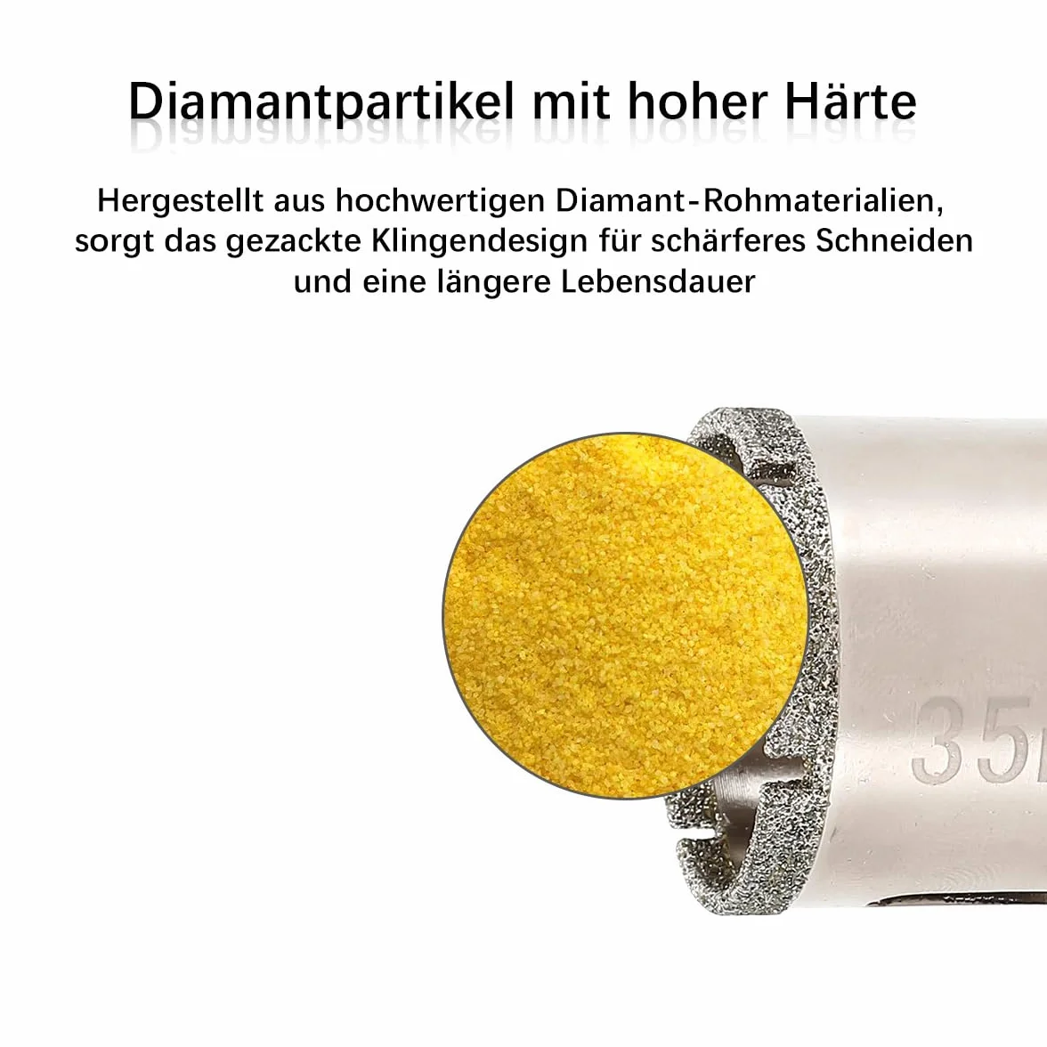 SUQIN Diamentowa Otwornica 28 mm Z Wiertłem Centrującym Diamentowe Wiertło Rdzeniowe,Wiertło Do Szkła Z Powłoką Diamentową Do Płytek Szklanych,Płytek, Ceramiki, Marmuru, Kamienia