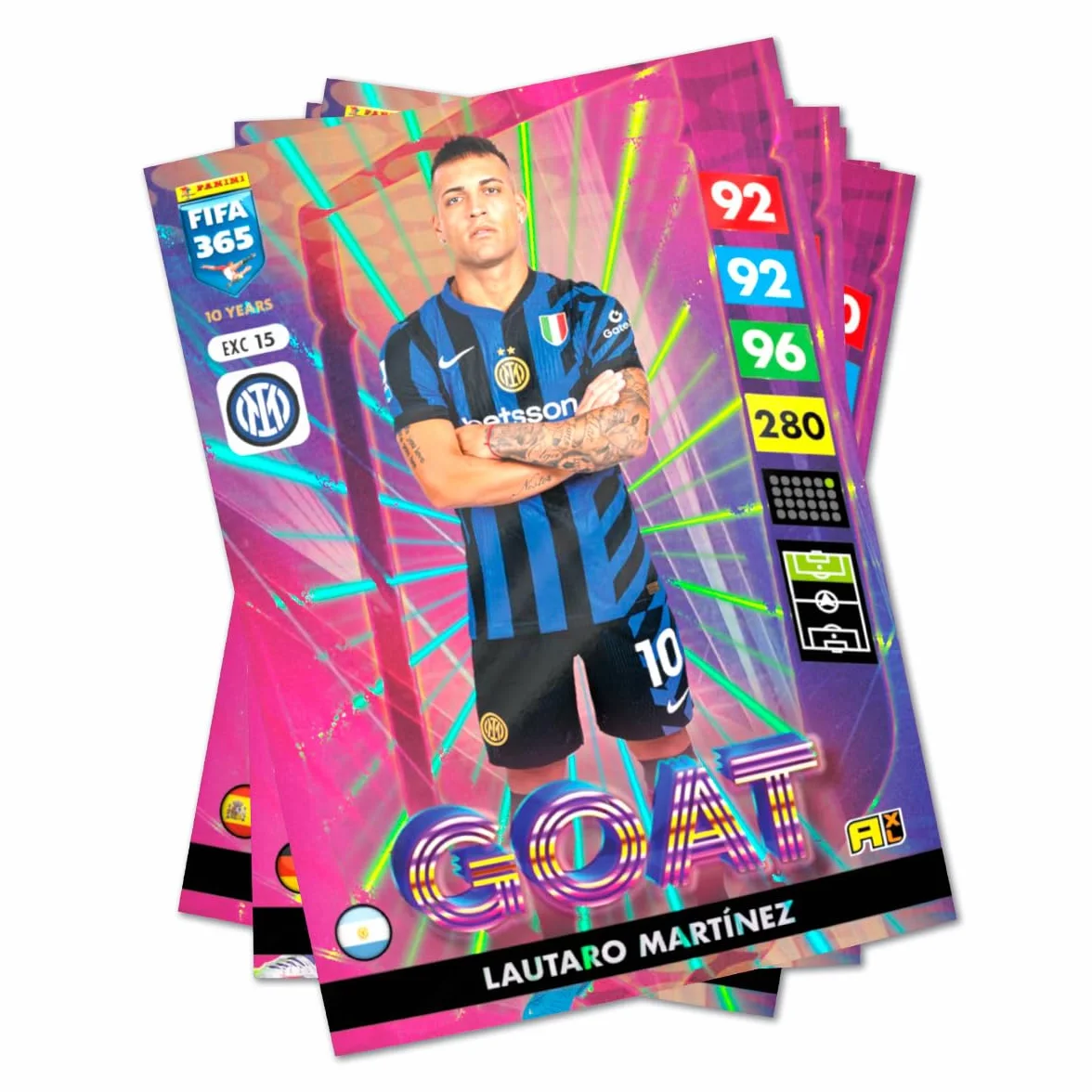 Adrenalyn FIFA 365 2024-2025 Pudełko 50 kopert Panini