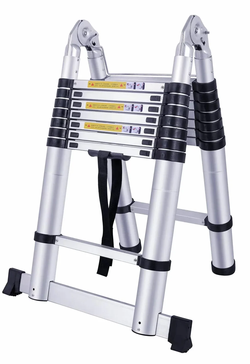 TREPPE Drabina teleskopowa Aluminium Dwustronne 5m (2,5m + 2,5m)