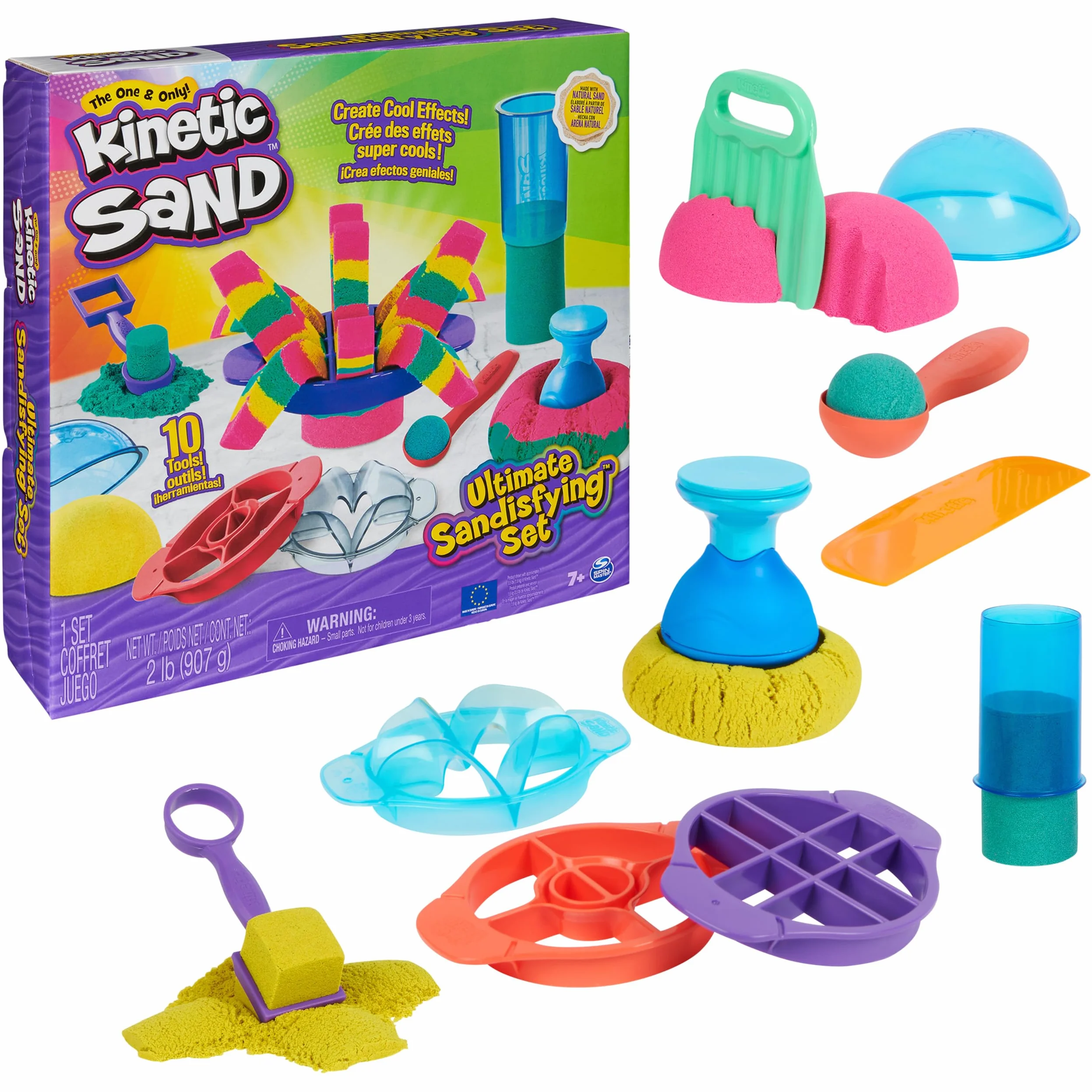 Kinetic Sand - satysfakcjonujący zestaw