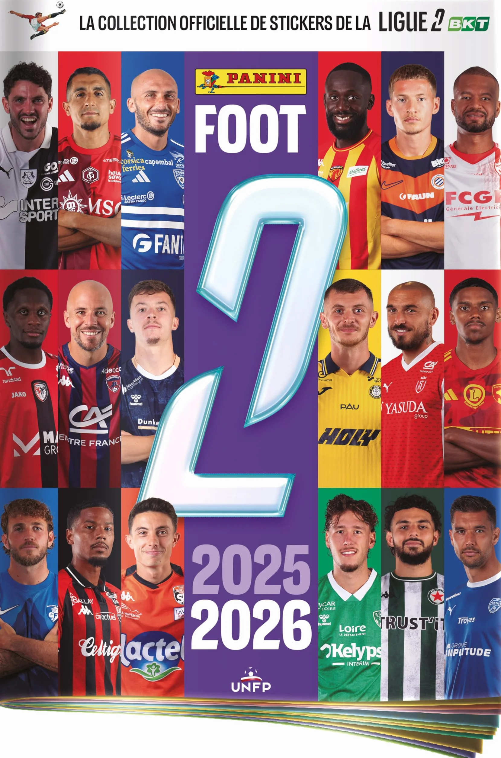 Panini Foot 2025-26 Ligue 1 McDonald's pakiet startowy (5 kieszeni + album w prezencie)