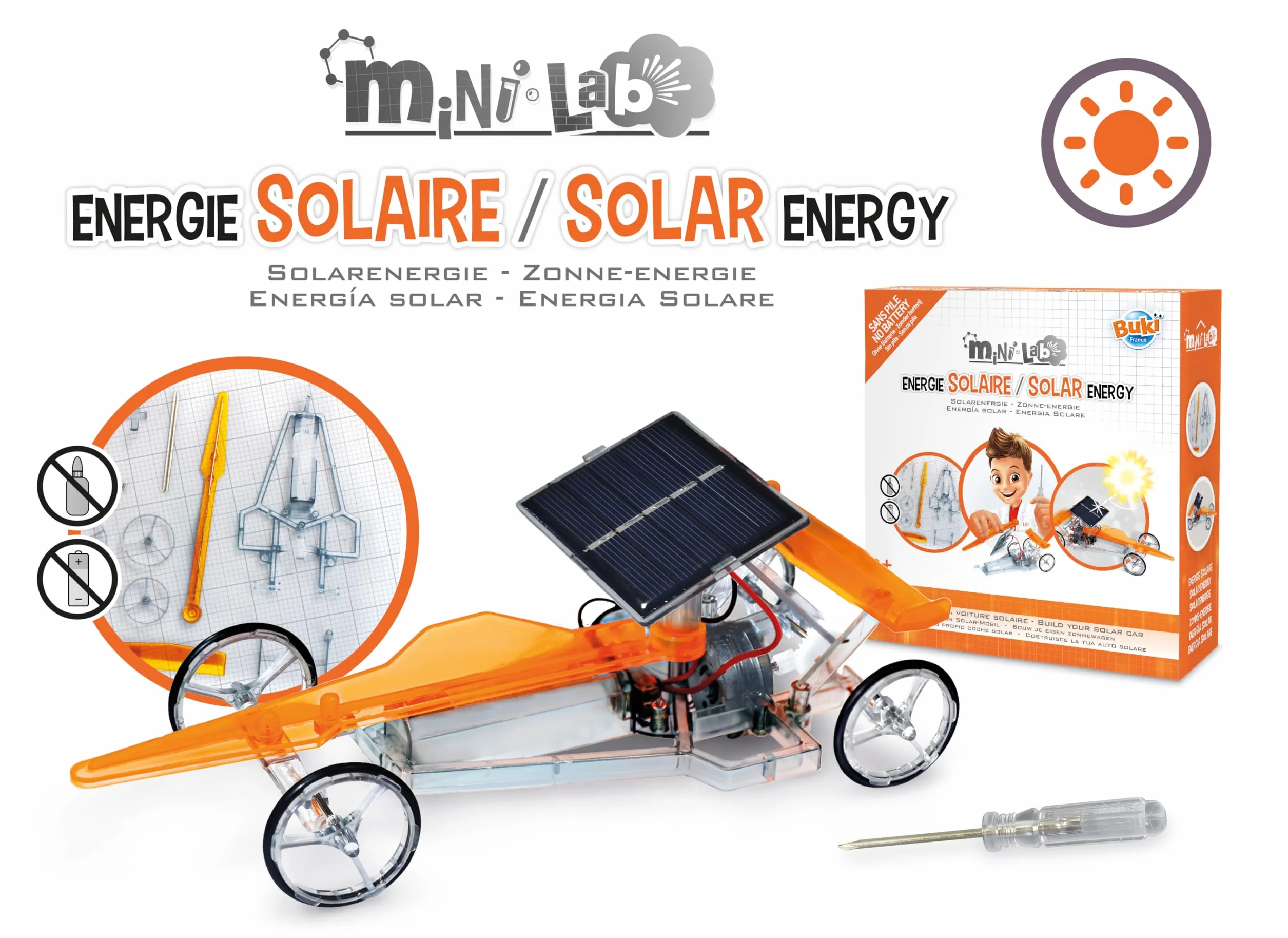 BUKI 3016 - Mini Lab energia słoneczna