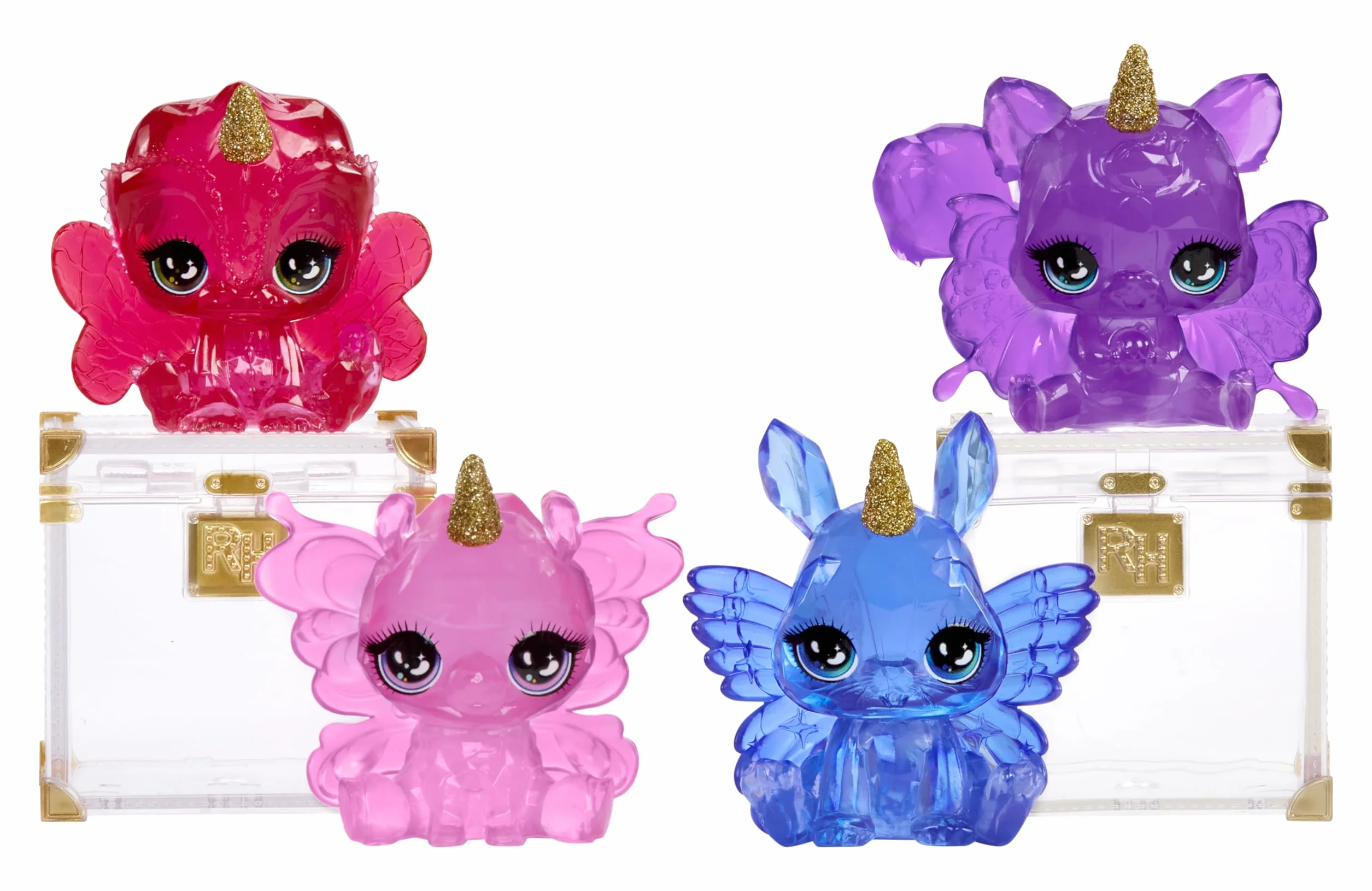 Rainbow High Rainbow Shimmers with Slime - Skyler, Niebieska - 28 cm Modna Lalka z Zestawem Slime i Króliczkiem, Odpowiednia dla Dzieci od 4. Roku Życia