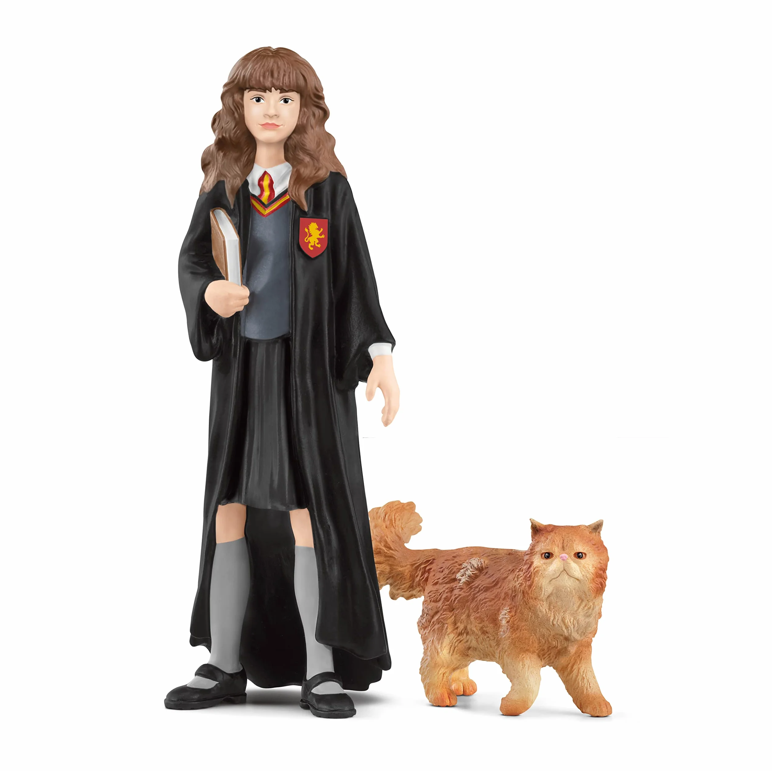 schleich 42635 Hermiona Granger & Krzywołap, od 6 lat, WIZARDING WORLD - figurka, 3 x 3 x 10 cm