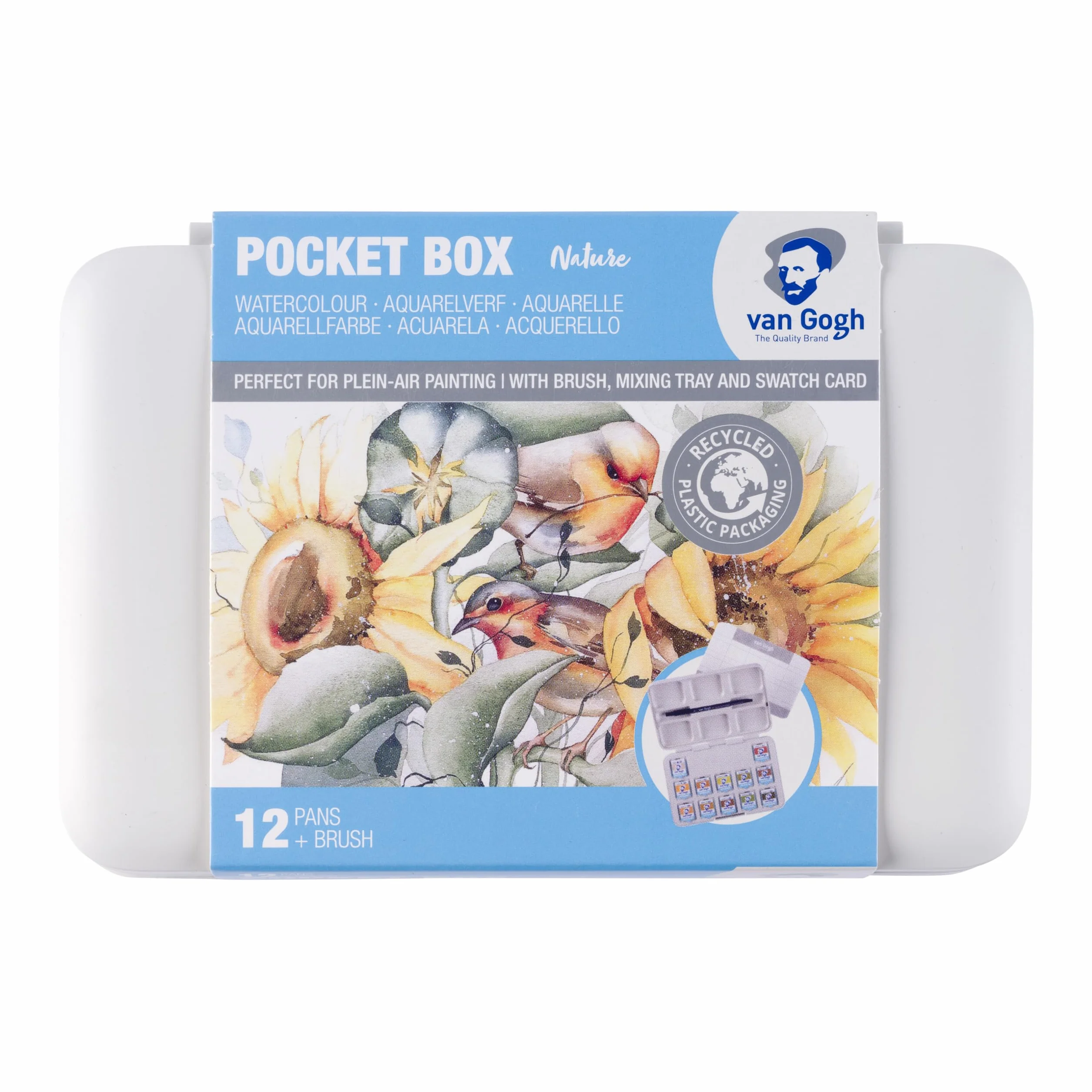Kieszonkowe Akwarela Kieszeni Van Gogh-Cienie Natura