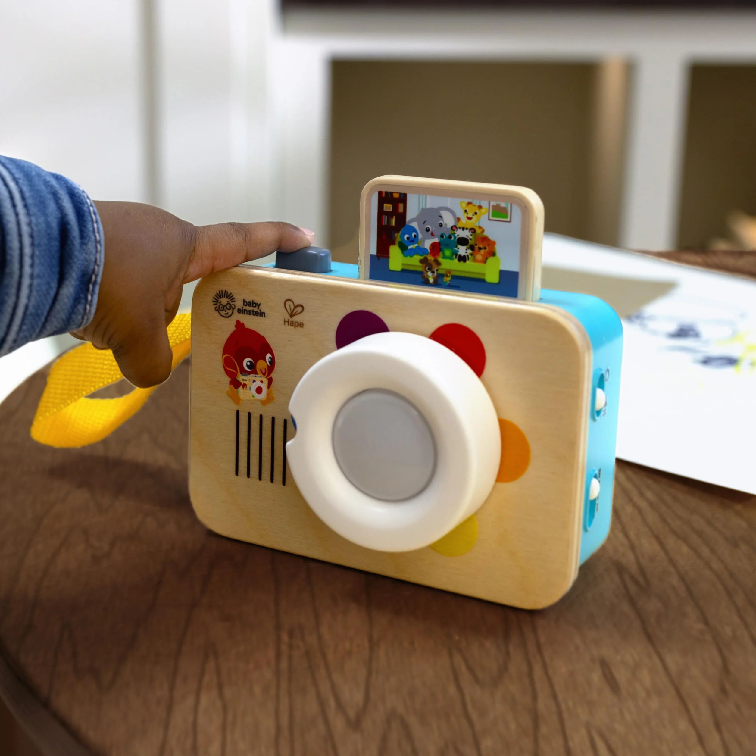 Baby Einstein + Hape, obiektyw do nauki aparatu do gier imitacyjnych, przez 6 miesięcy i więcej