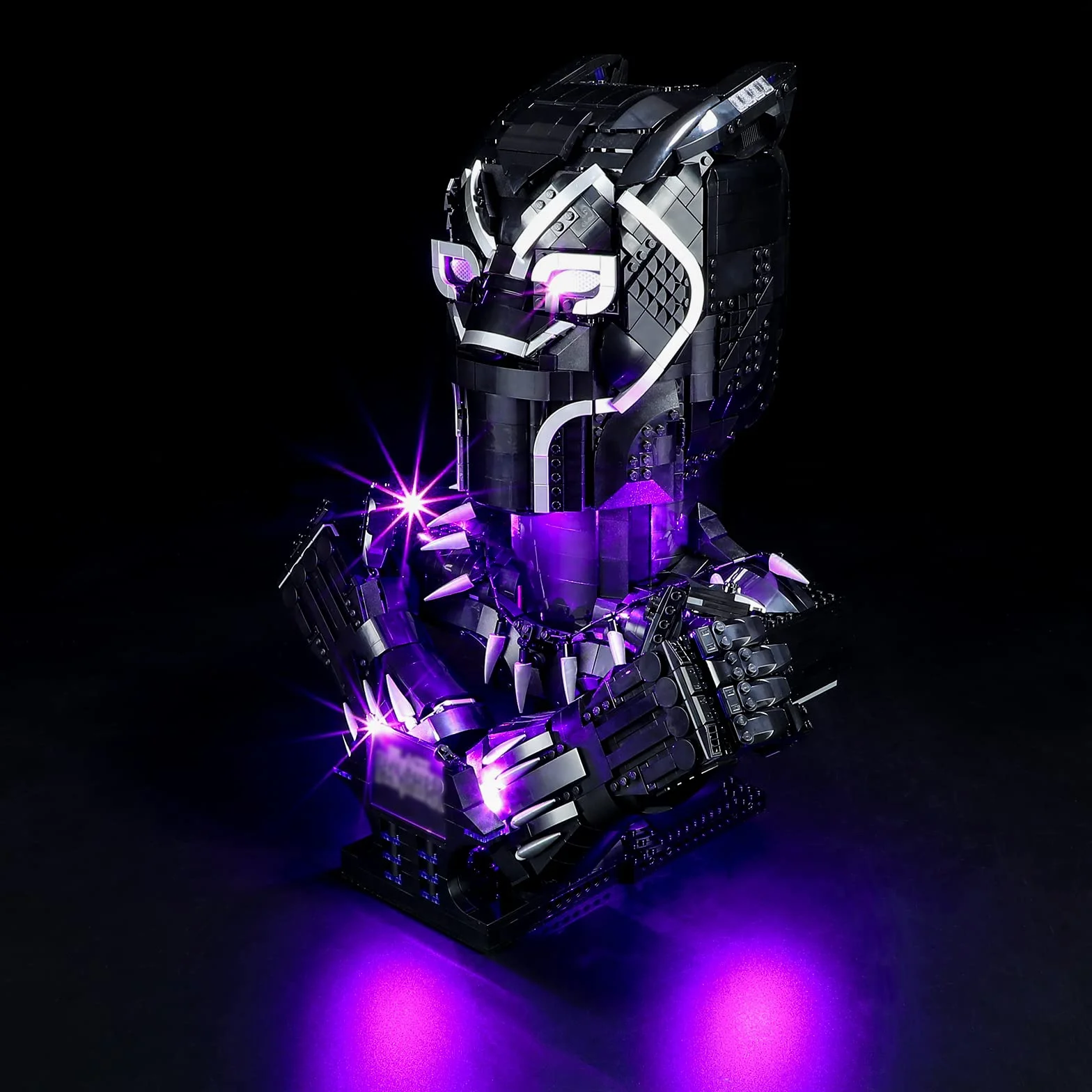 BRIKSMAX Oświetlenie LED do LEGO Black Panther – kompatybilne z klockami Lego Marvel