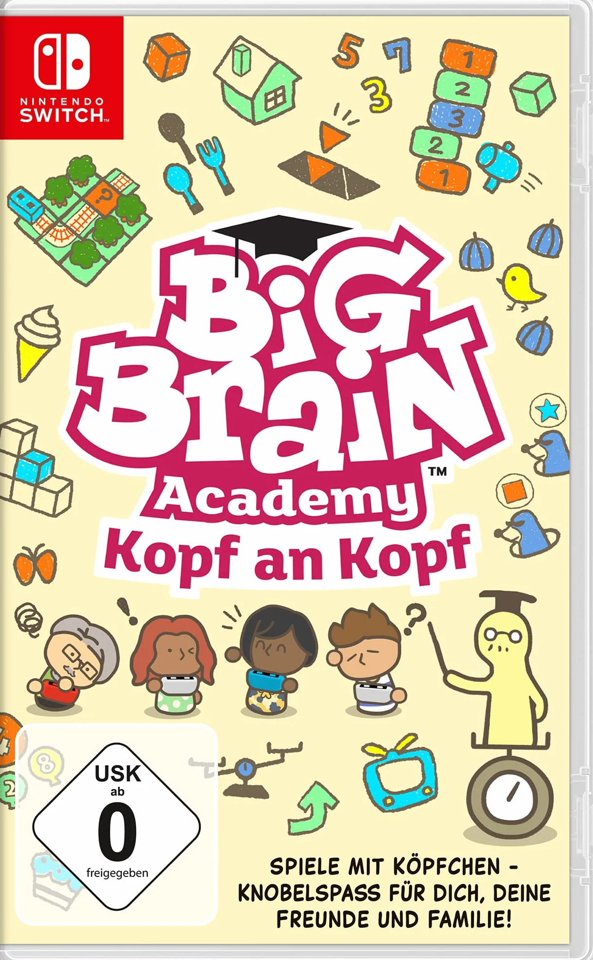 Nintendo Big Brain Academy: Brain vs. Brain Standard Allemand, Anglais Nintendo Switch