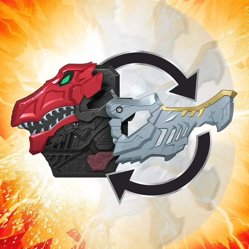 Power Rangers Dino Fury Morpher Elektroniczna Zabawka ze Światłami i Dźwiękami