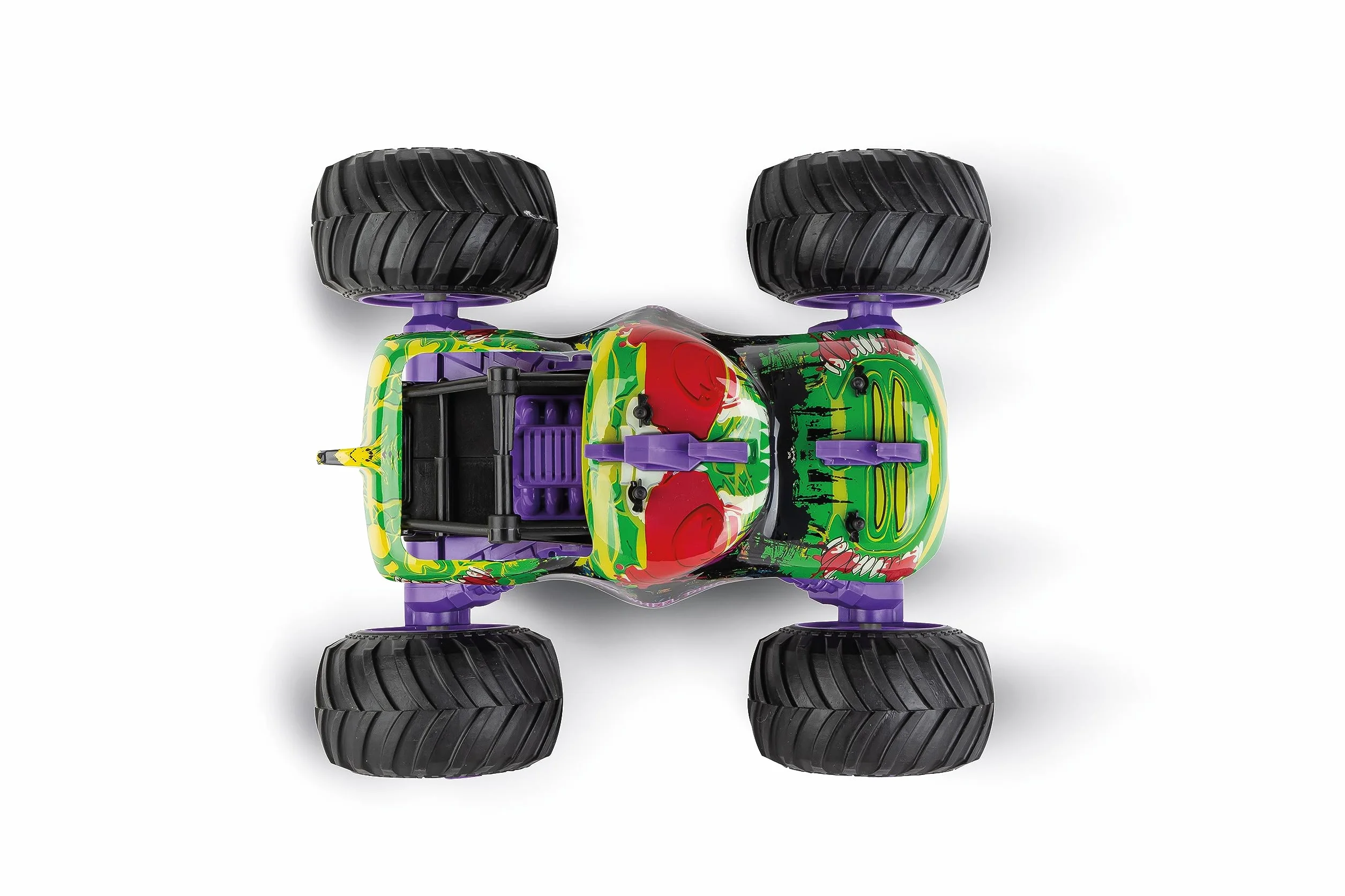 Carrera 370160146 Carrera RC Mega Wheel Dino Imponujące 360 akrobacji i spektakularne pokazy świetlne napęd na wszystkie koła i wysokiej jakości technika niesamowite wrażenia terenowe