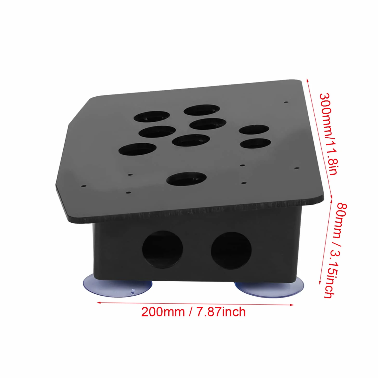 Arcade Panel Arcade Case Diy Arcade Set Diy Arcade Kit Arcade Game Panel Black Diy Set Kits Panel akrylowy i pochyłe obudowy Zamiennik do gry zręcznościowej