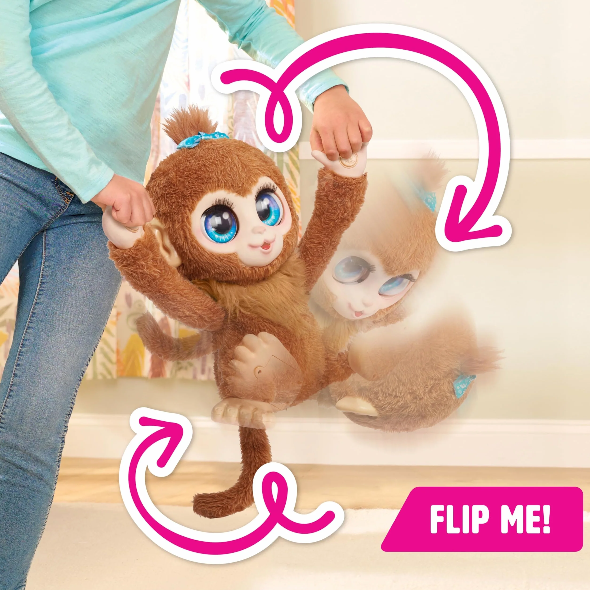 furReal Peanut the Playful Monkey Interactive Toy