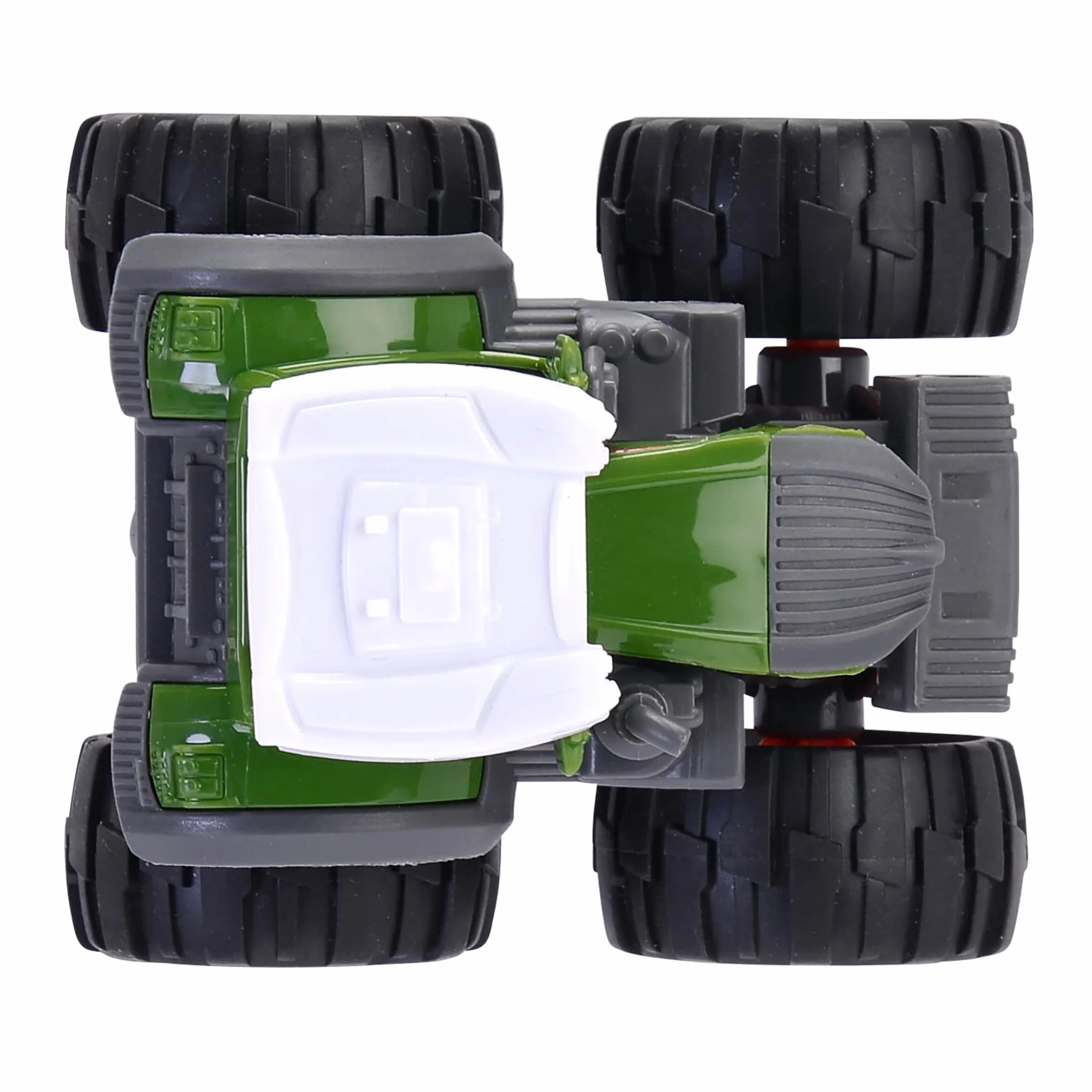 Dickie Toys - Zabawkowy traktor Fendt Monster Tuck, (9 cm), traktor dla dzieci z silnikiem frykcyjnym, napędem czterokołowym i oponami XXL, dla dzieci od 3 lat
