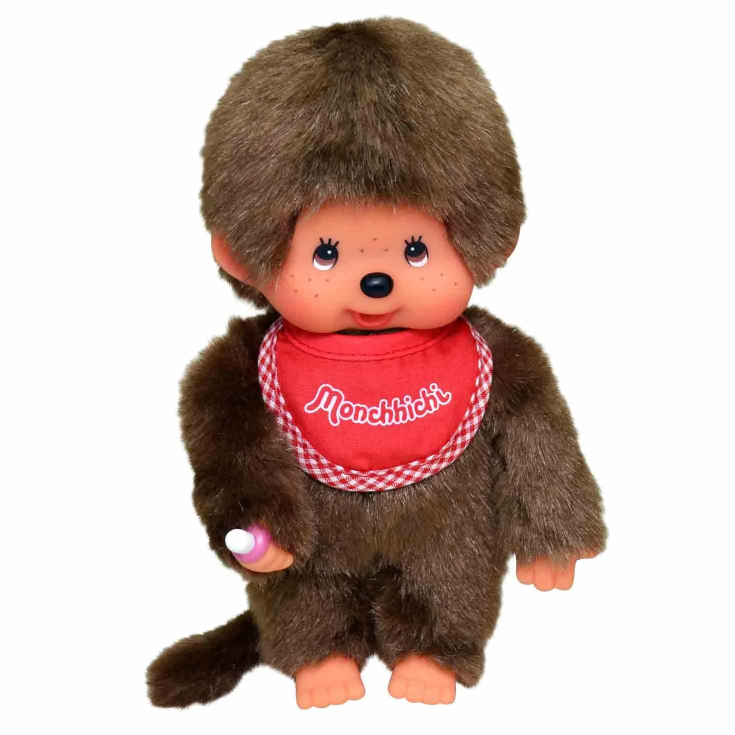 OKU Monchhichi *20 cm Jongen met slab Rood