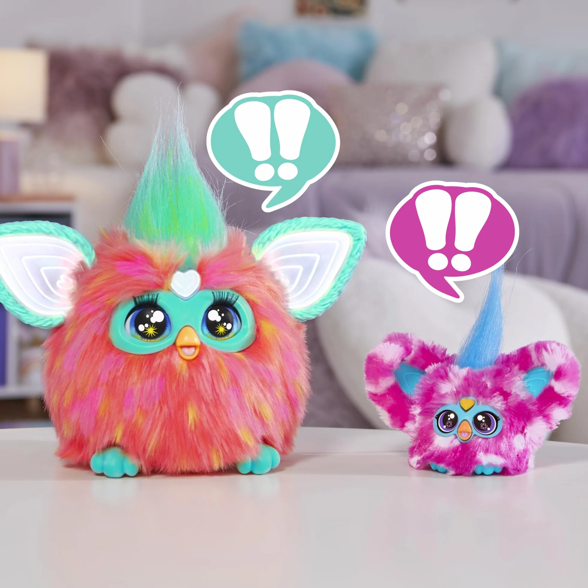 Furby Furblets Dah-Tee mini elektroniczna pluszowa zabawka