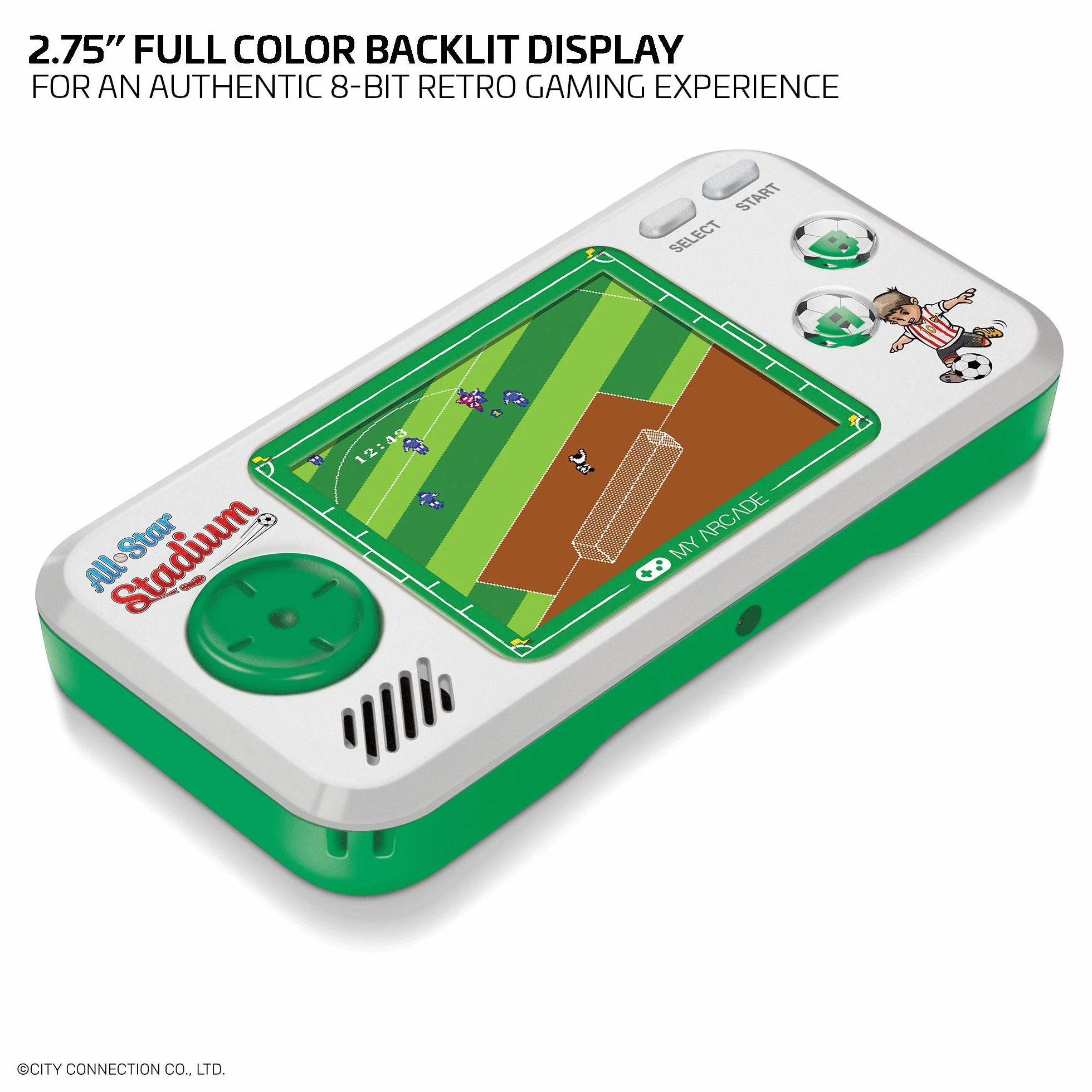 My Arcade DGUNL-3275 All-Star Stadium Pocket Player Portable Handheld Game Sys