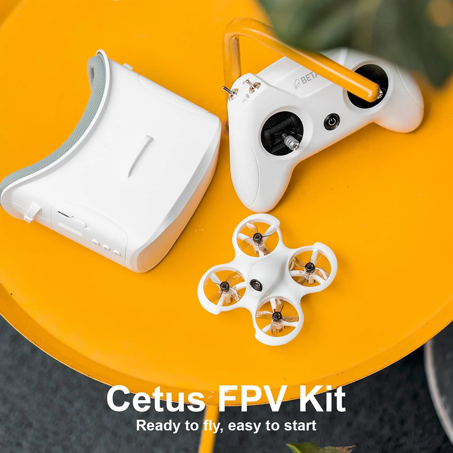 BETAFPV Cetus FPV Kit RTF zestaw z dronem Cetus Brushed Whoop Quadcopter LiteRadio 2 SE nadajnik VR02 FPV okulary Ready to Fly dla początkujących FPV