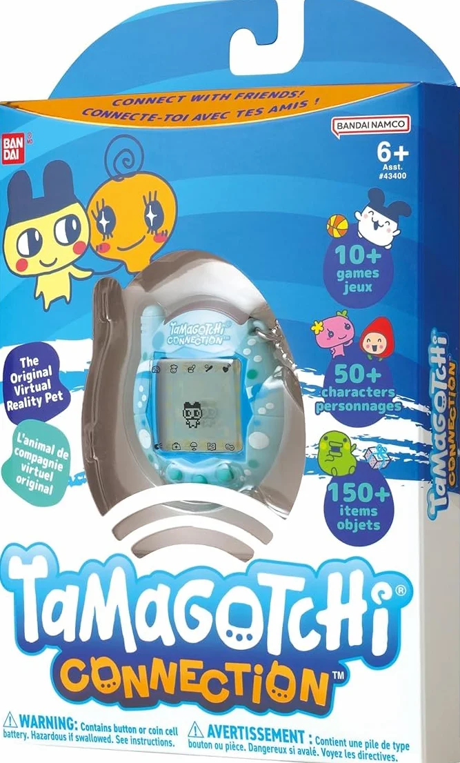 TAMAGOTCHI Bandai Connection Digital Pet Bubbles Shell Virtual Pet Electronic Toy With Infra-Red Connection For Shared Fun | Kids Toys For Girls And Boys Are Great Japanese Gifts
