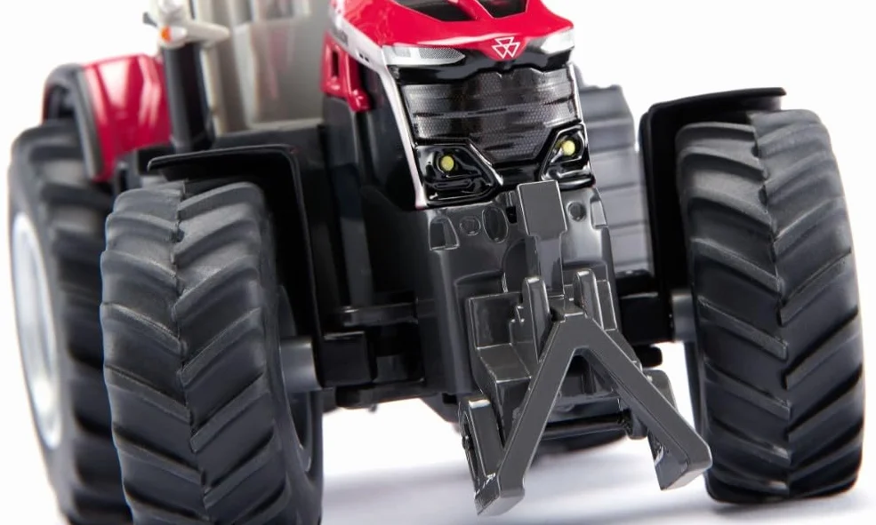siku 6885, Massey Ferguson 9S Traktor, 1:32, Zdalnie sterowany, Zdalne sterowanie przez Bluetooth w aplikacji, Bez modułu zdalnego sterowania, Metal/Tworzywo sztuczne, Czerwony