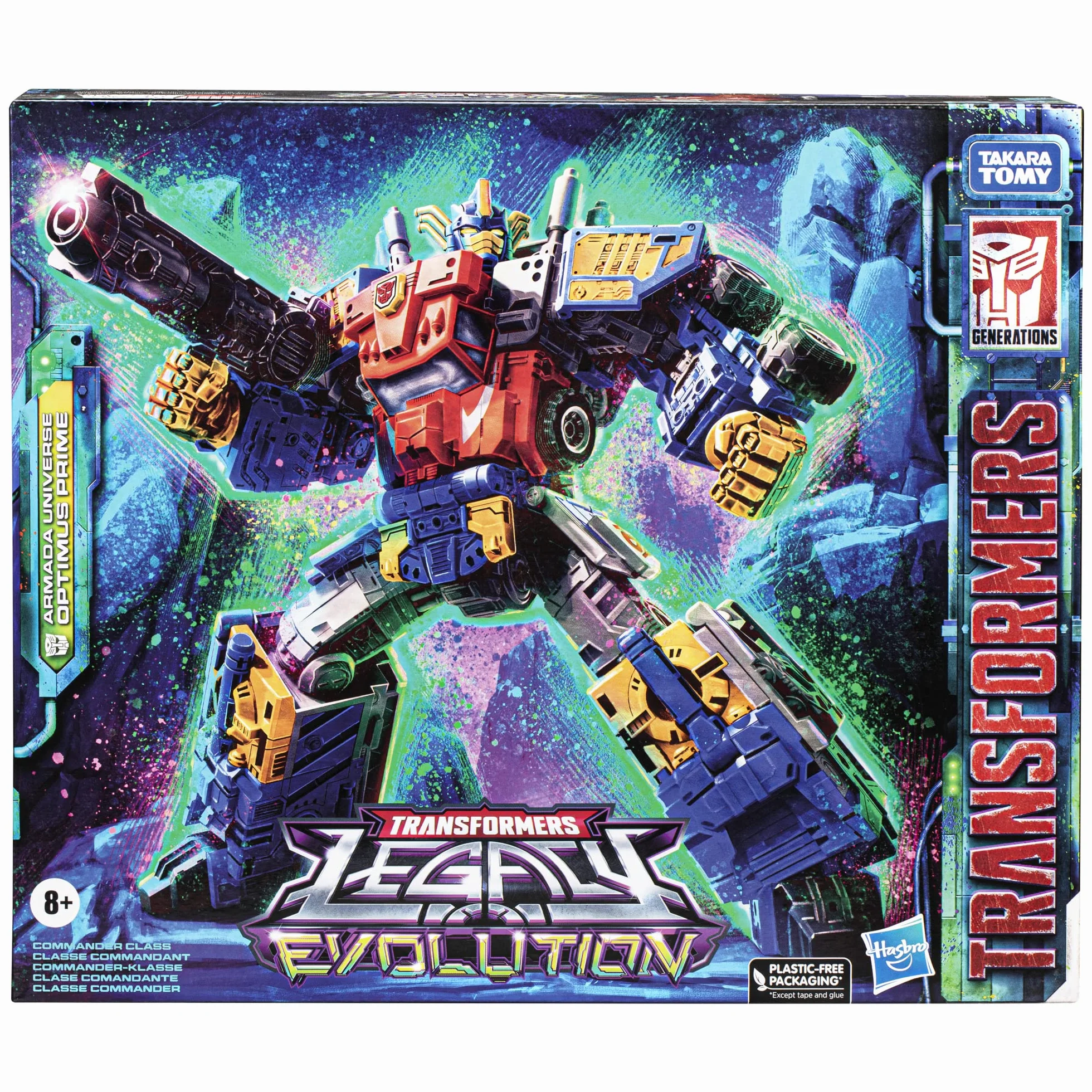 Transformers Optimus Prime Figurka 19 cm Wielokolorowy