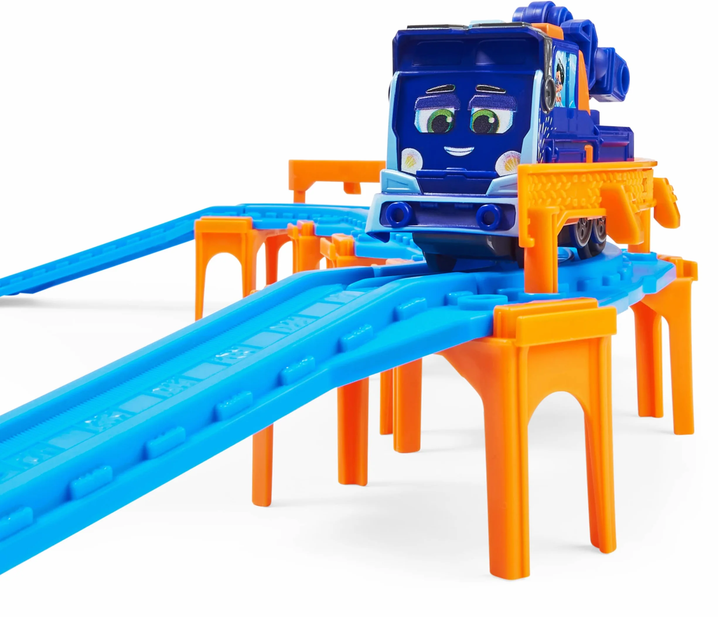 Mighty Express Zestaw 32 sztuk łącznych i ekskluzywny pociąg Milo, zabawki dla dzieci 3+