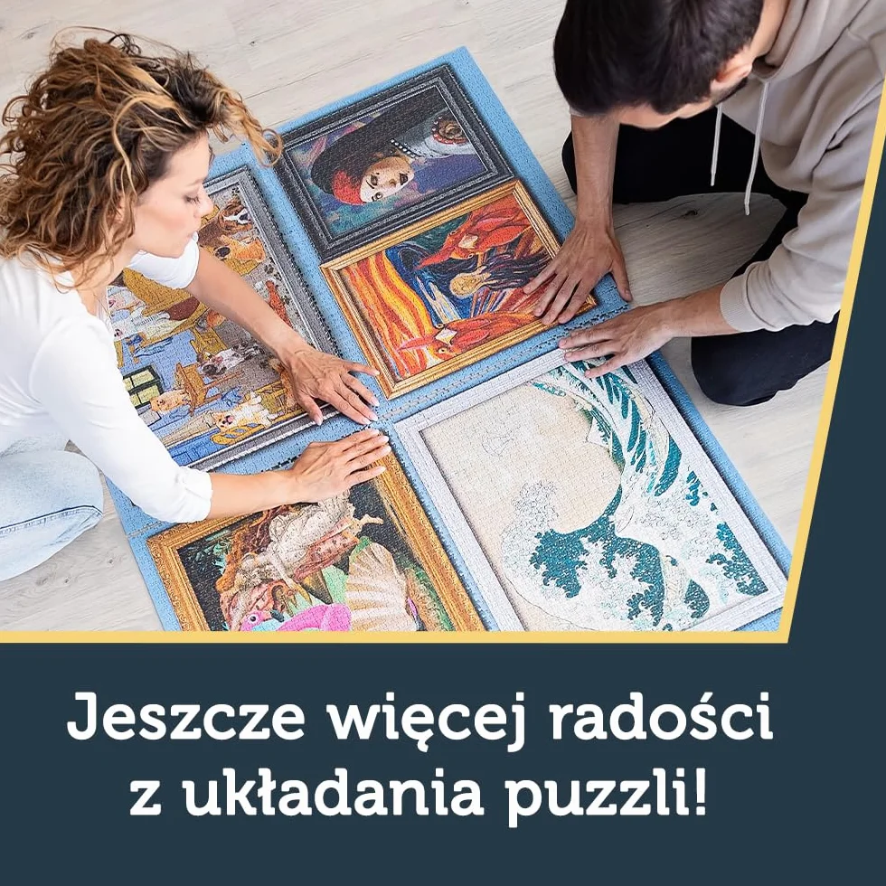 Trefl Prime - Puzzle UFT: The Greatest Disney Collection vol.2-9000 Elementów, Bohaterowie Disneya, Duża Układanka, Najgrubsza Tektura, dla Dorosłych i Dzieci od 15 lat
