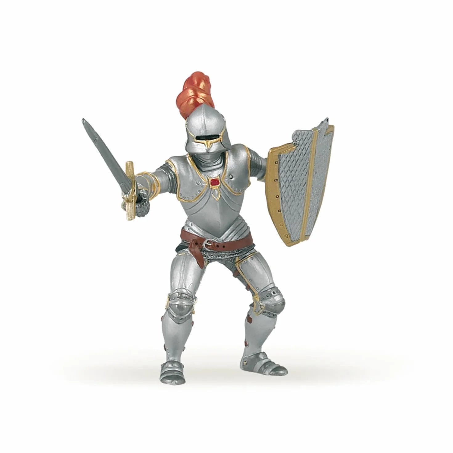 Papo 33016 Mini Rycerze (tuba, 12 szt.) Figurki, wielokolorowe