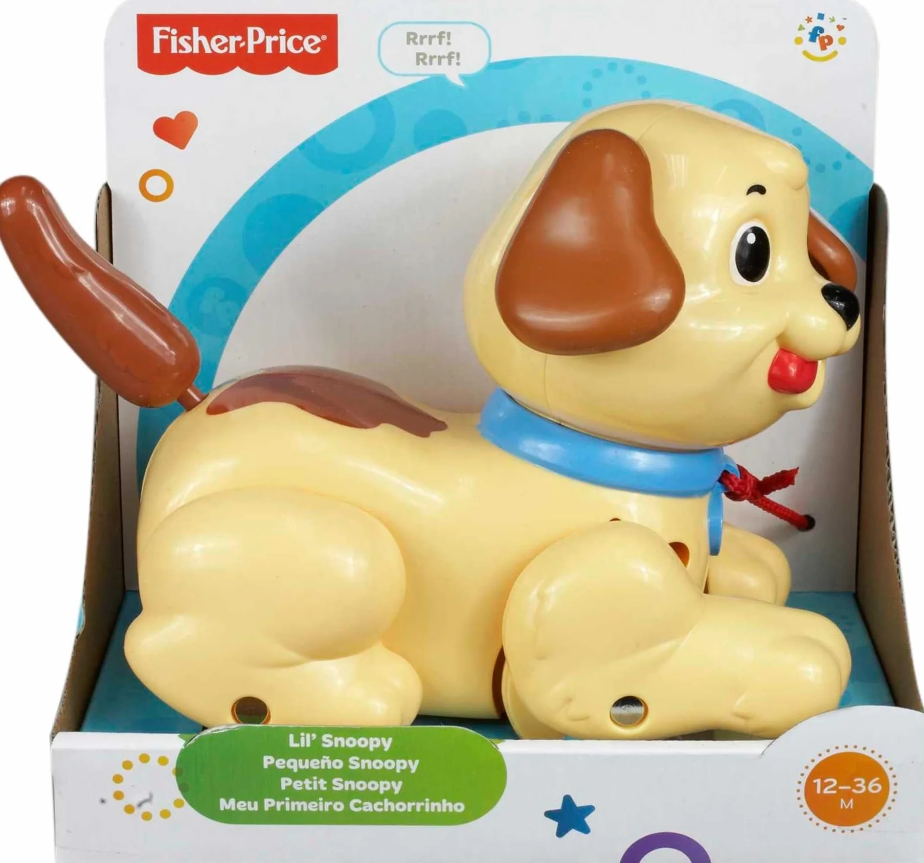 Fisher-Price H9447 Zabawka do ciągnięcia dla dzieci uczących się chodzić H9447
