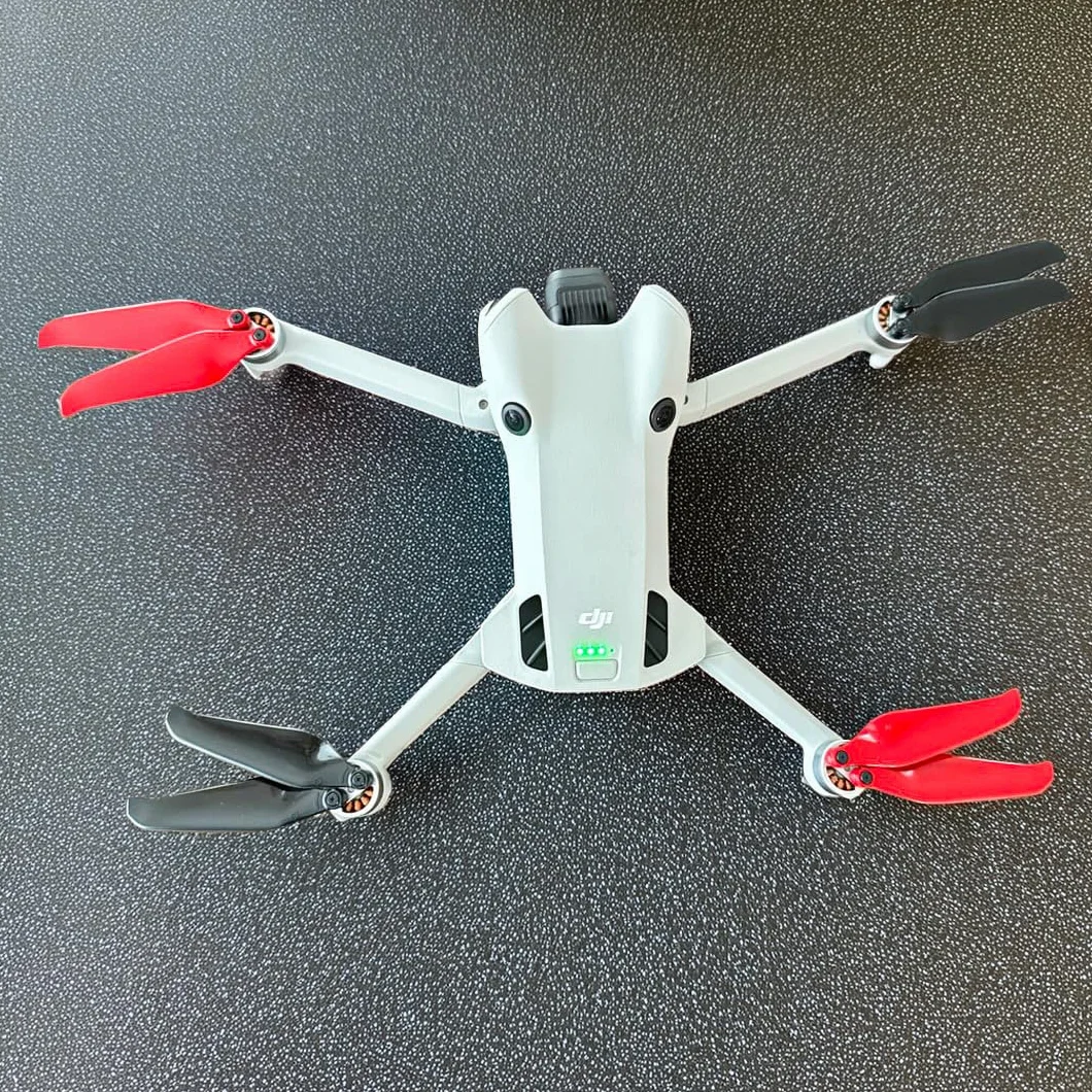 Master Airscrew Śmigła Stealth do DJI Mini 3 Pro & Mini 4 Pro - Czerwone, 4 śmigła w zestawie