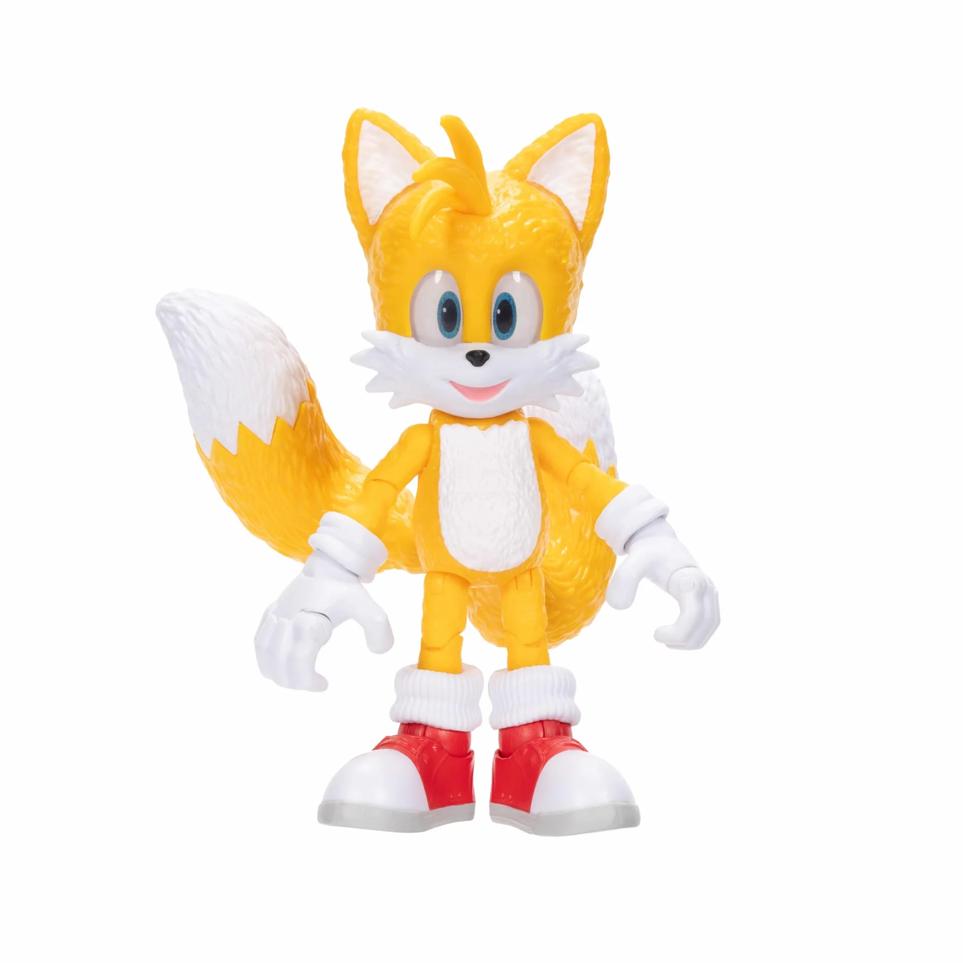 Sonic The Hedgehog Sonic 3 Movie Tails kolekcjonerska figurka Jakks Pacific 13 cm wysoko przegubowa oficjalna licencja